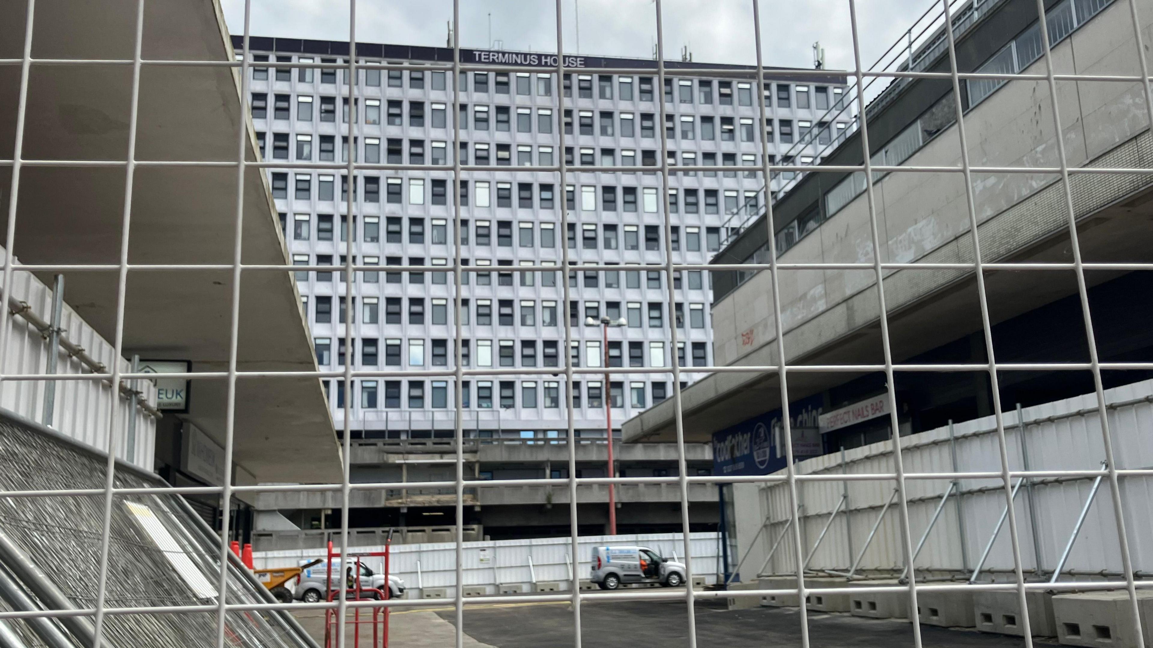 A general view of the Terminus House office block in Harlow