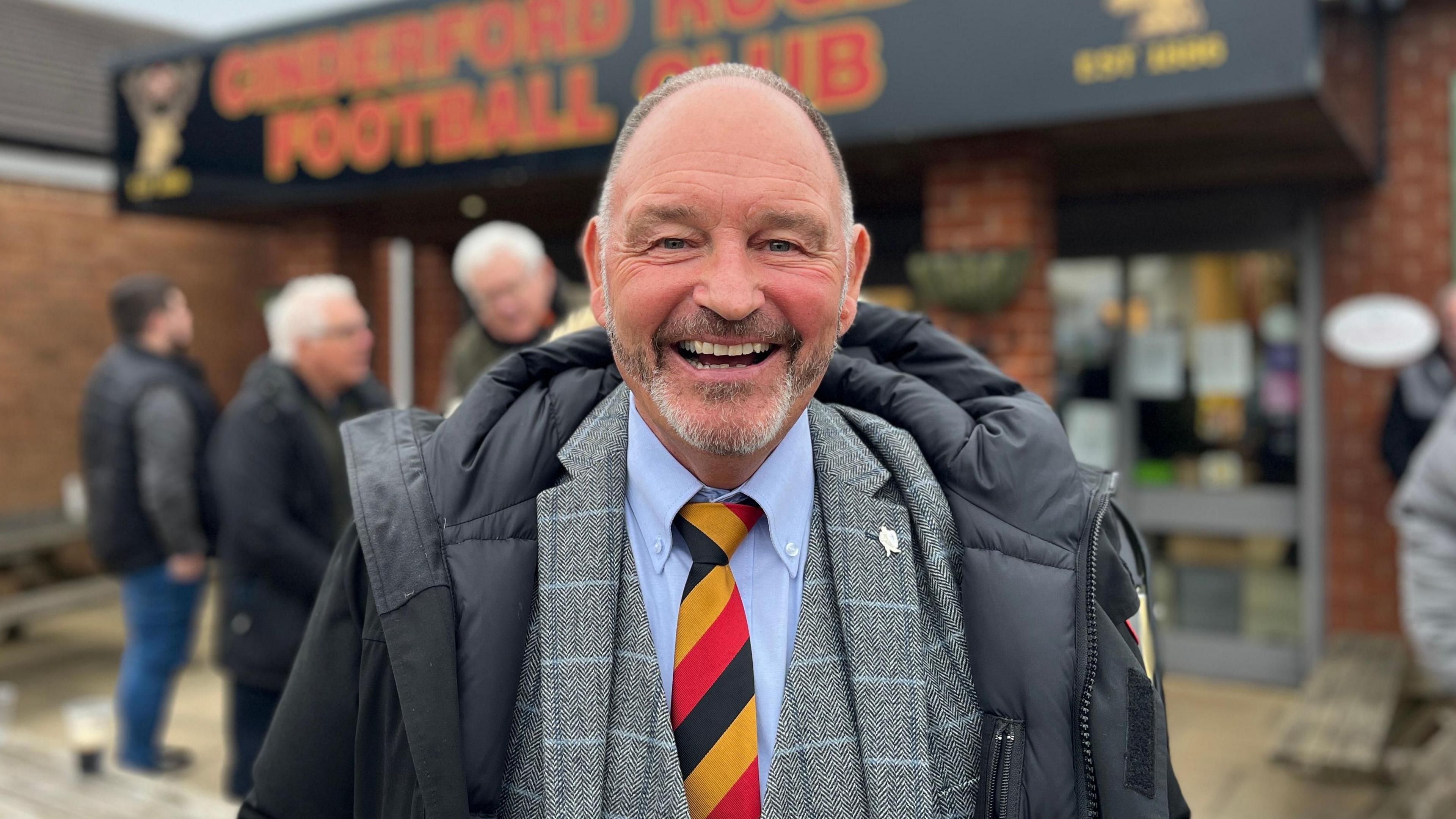 Pete Bell, president of Cinderford RFC