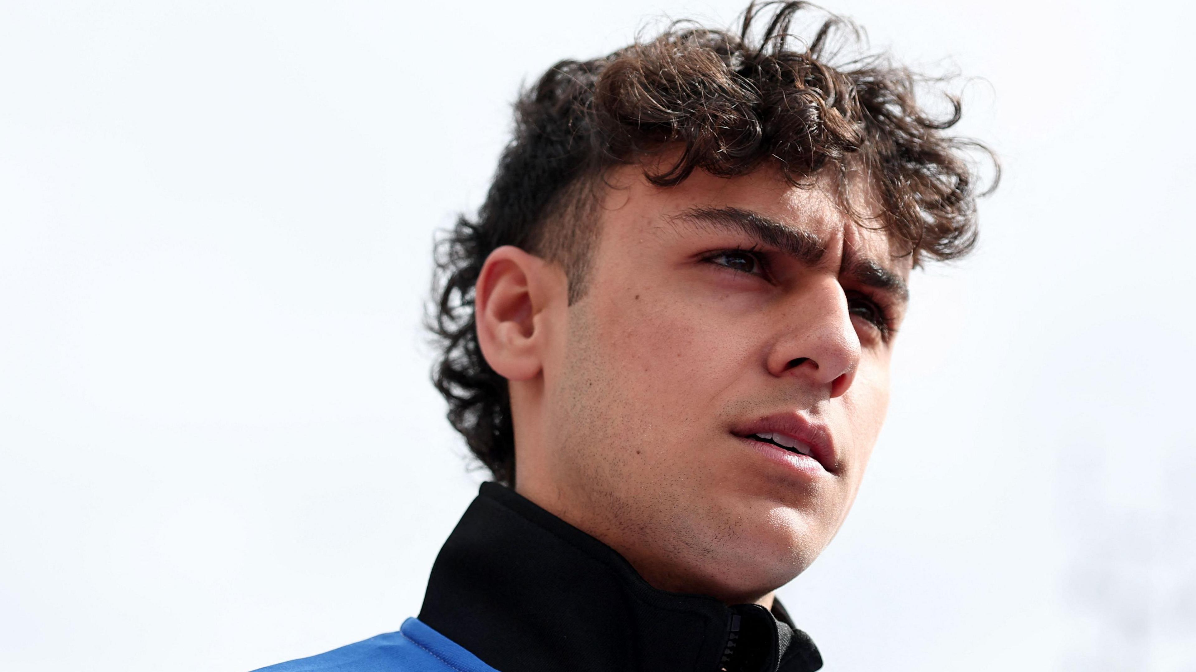 Racing Bulls' Arvid Lindblad at Melbourne before Australian Grand Prix qualifying