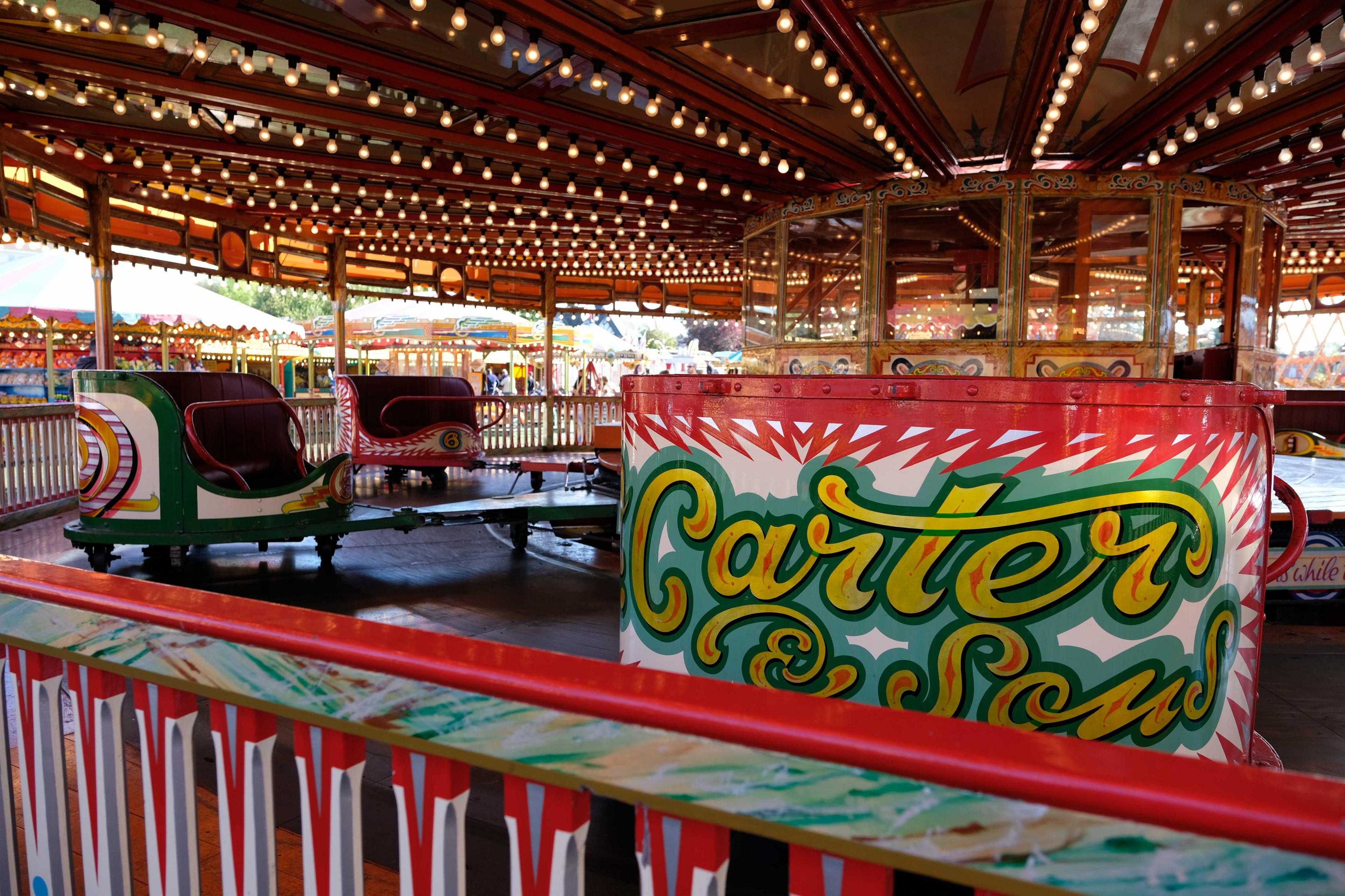 carters steam fair rides