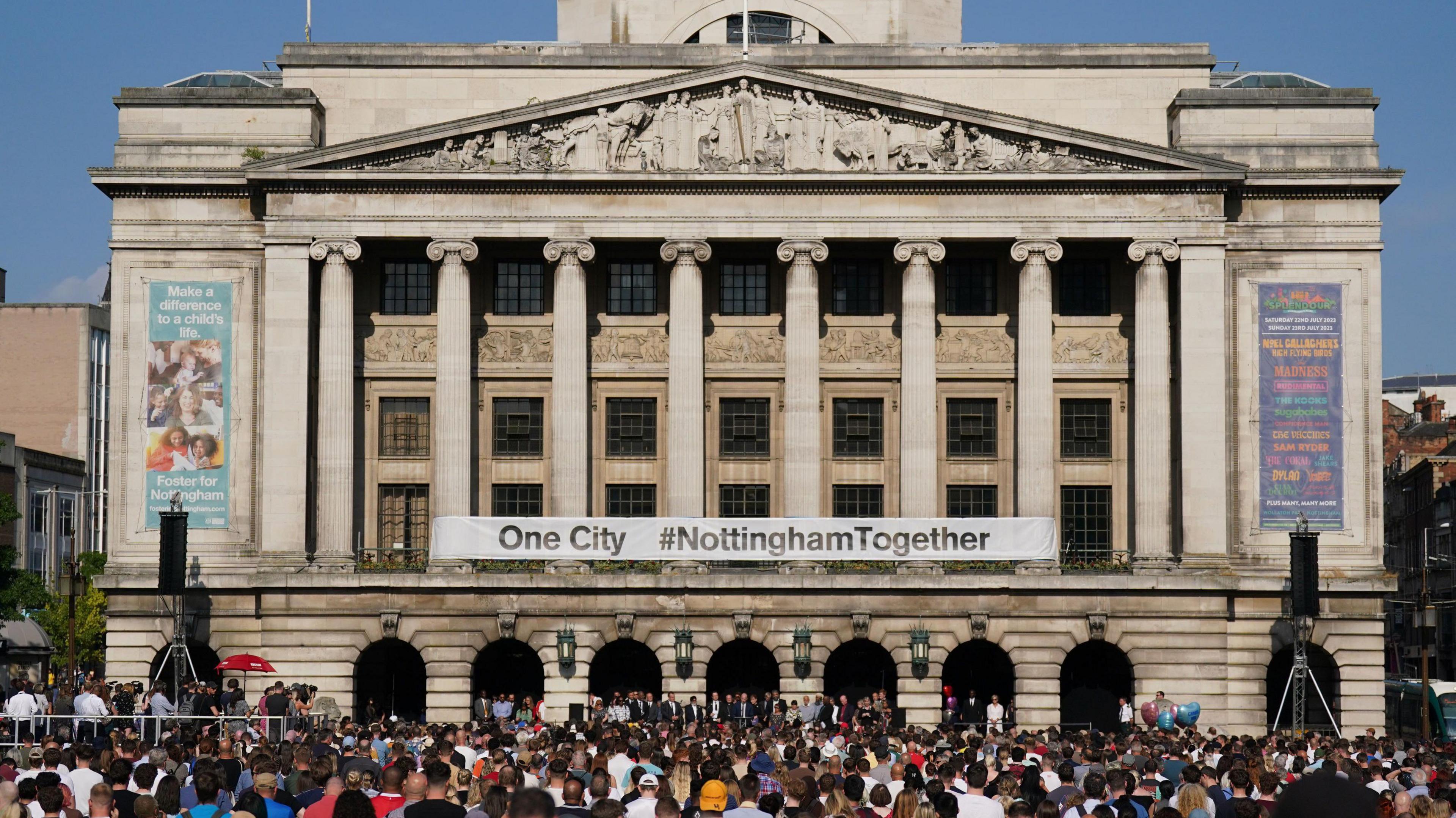 Vigil in Nottingham