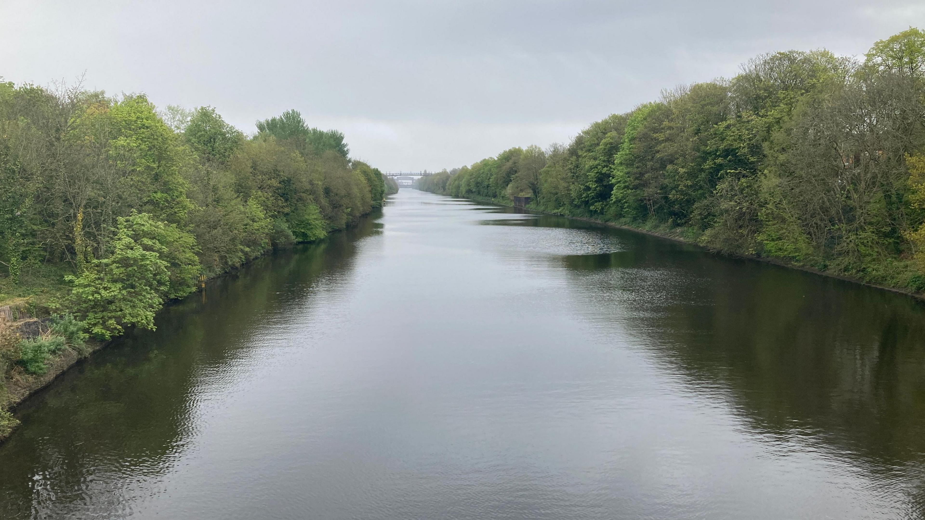 View of the Manchester Ship Canal