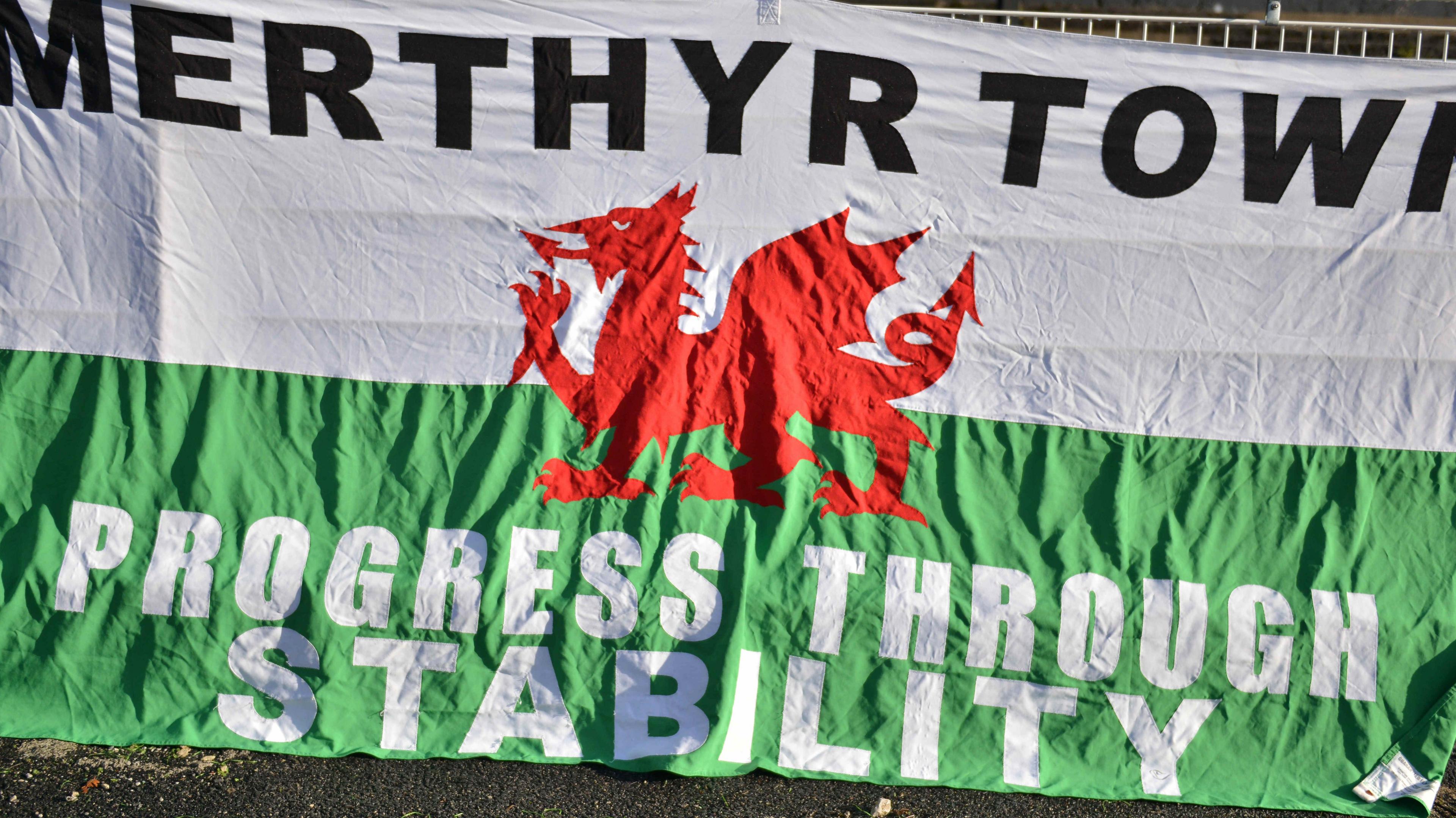 Merthyr Town Welsh flag