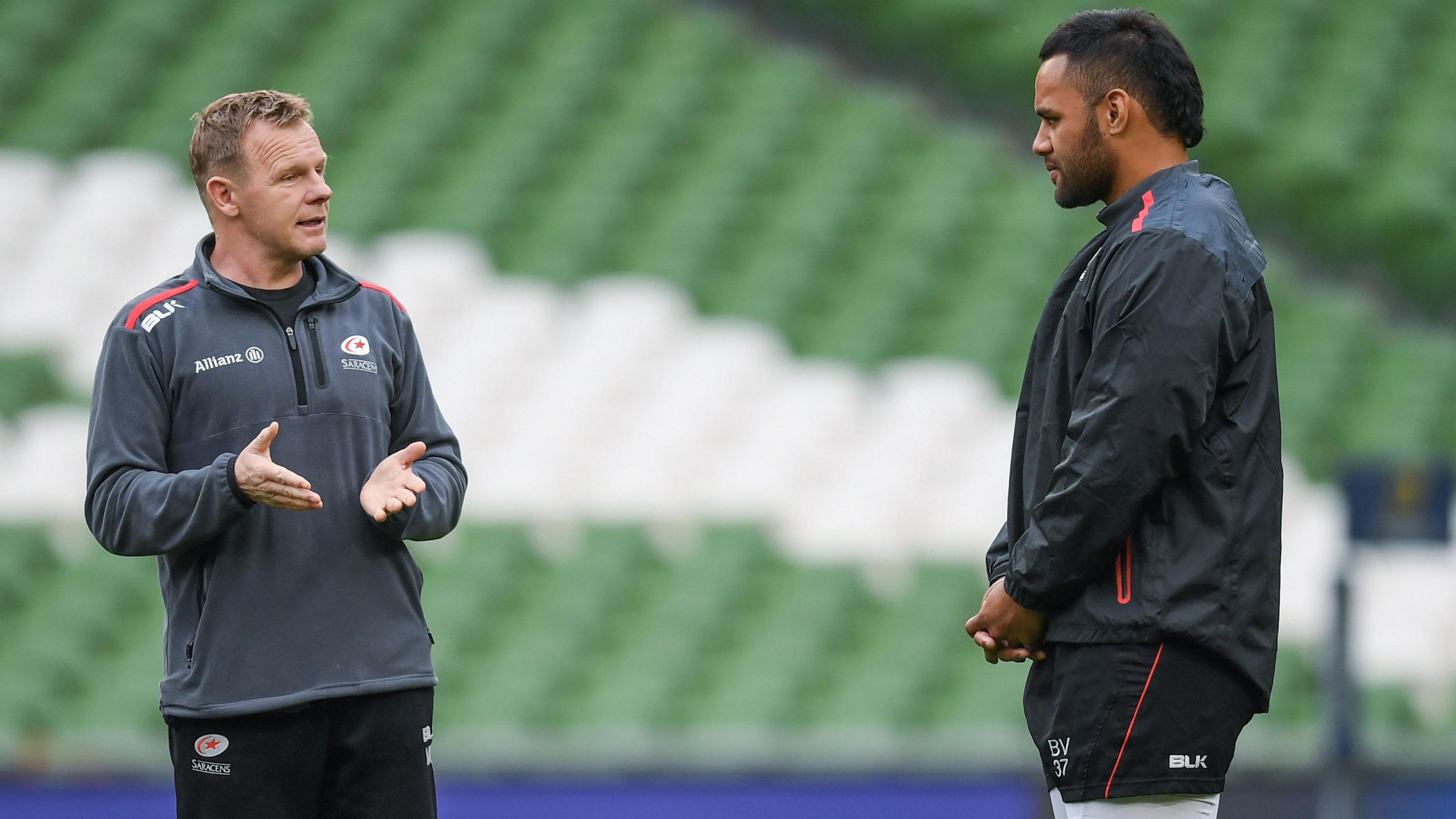 Mark McCall and Billy Vunipola