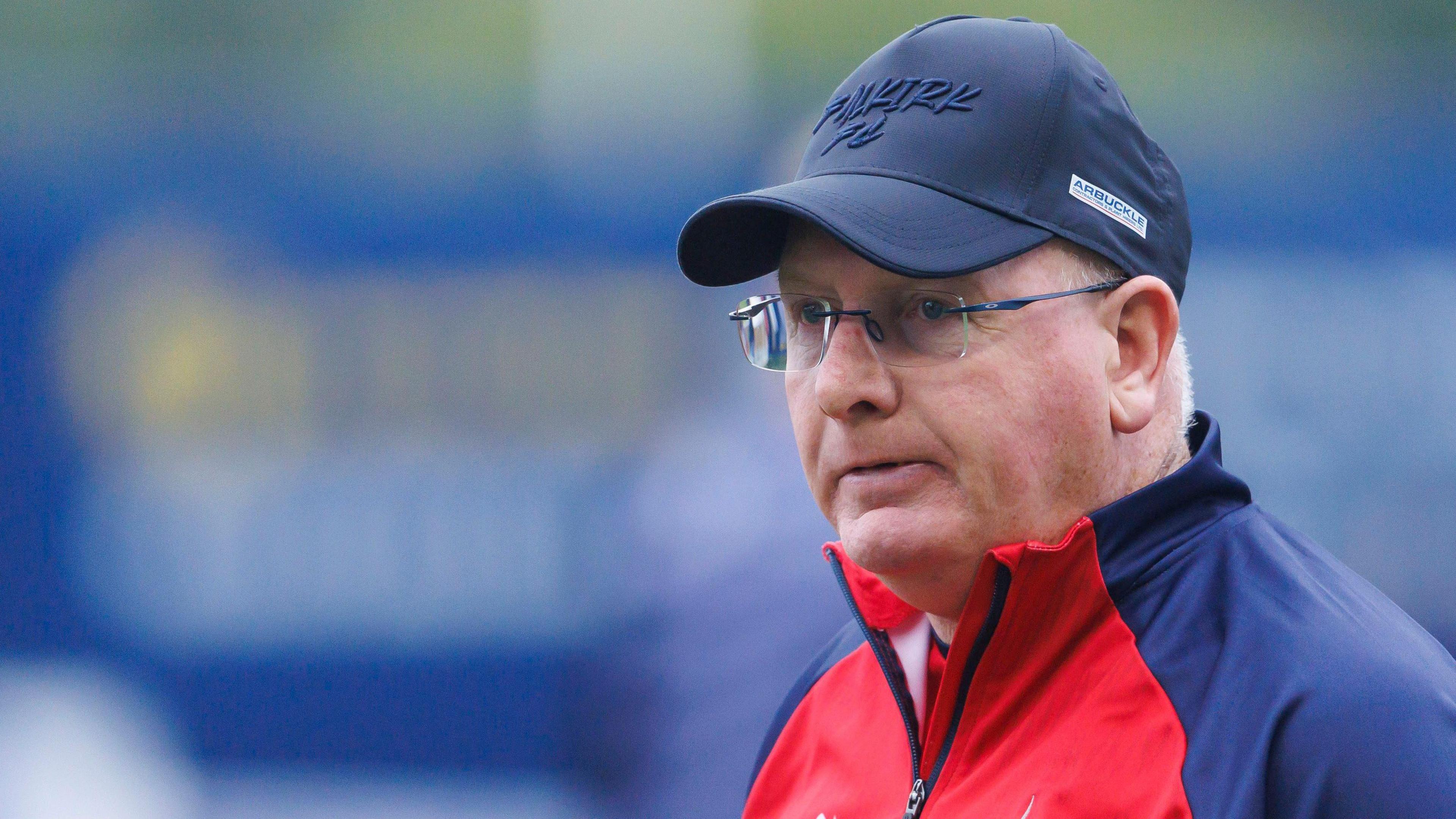 Falkirk manager John McGlynn