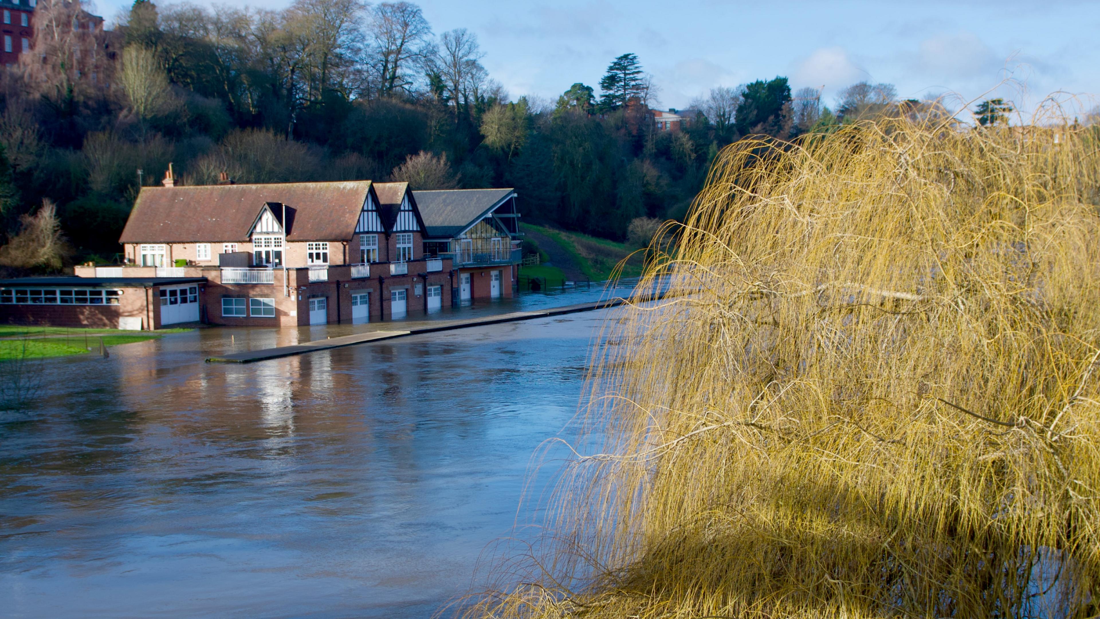 Flooding in Shrewsbury