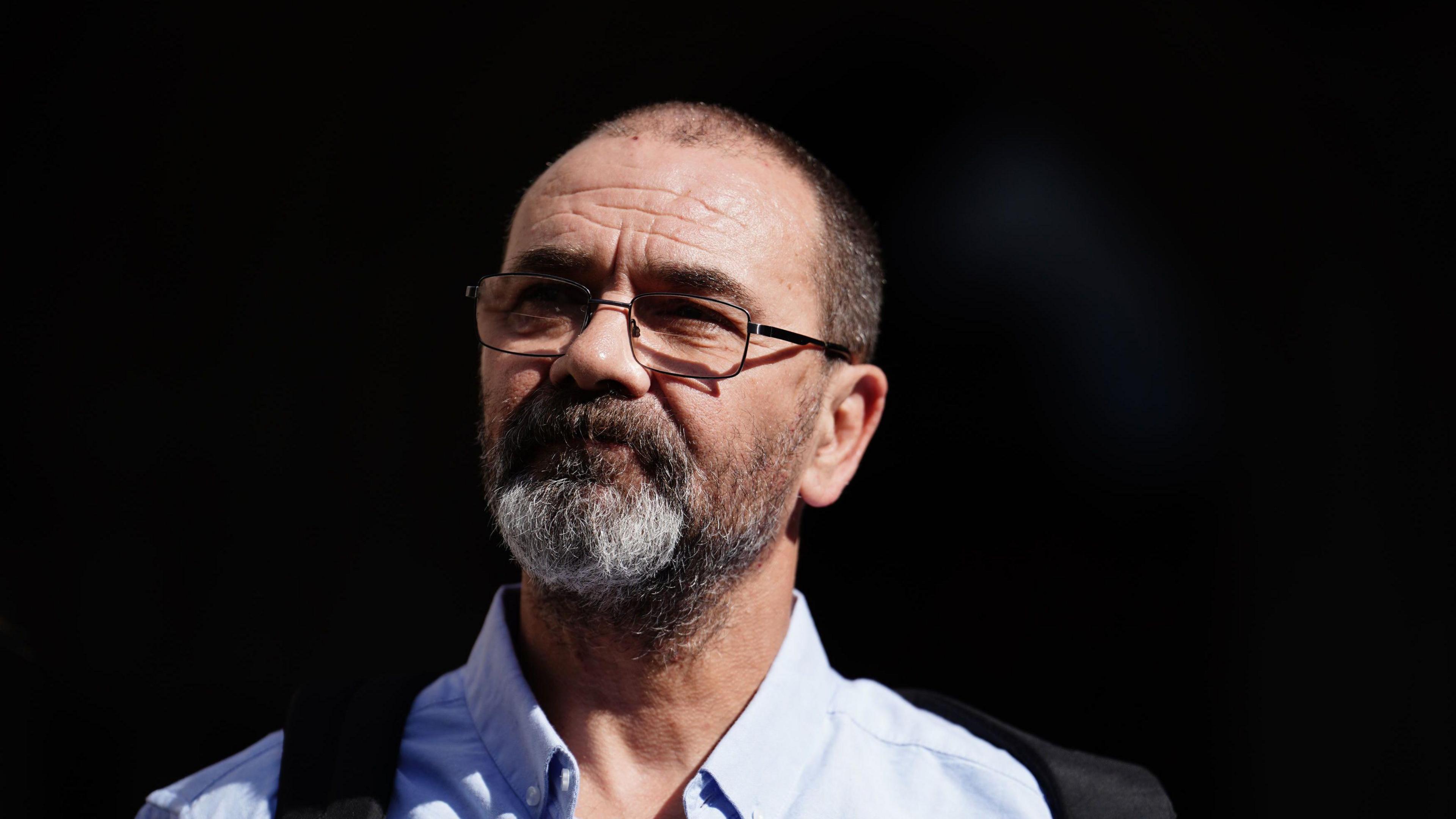 Andrew Malkinson arrives at the Royal Courts of Justice in London, ahead of his hearing at the Court of Appeal over his 2003 rape conviction. 