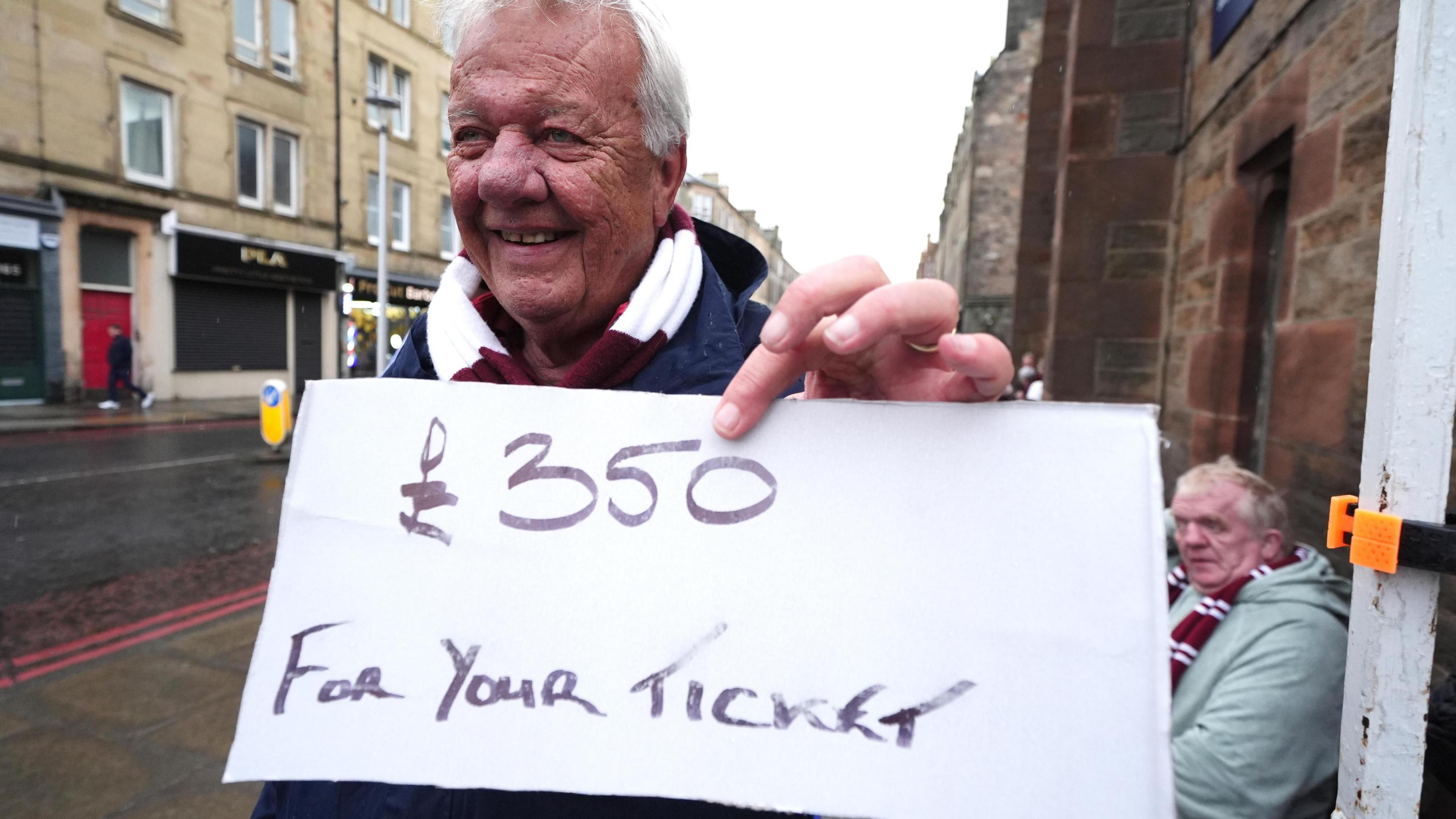 Tynecastle was the hottest ticket in town as Hearts stood on the brink of an historic league title