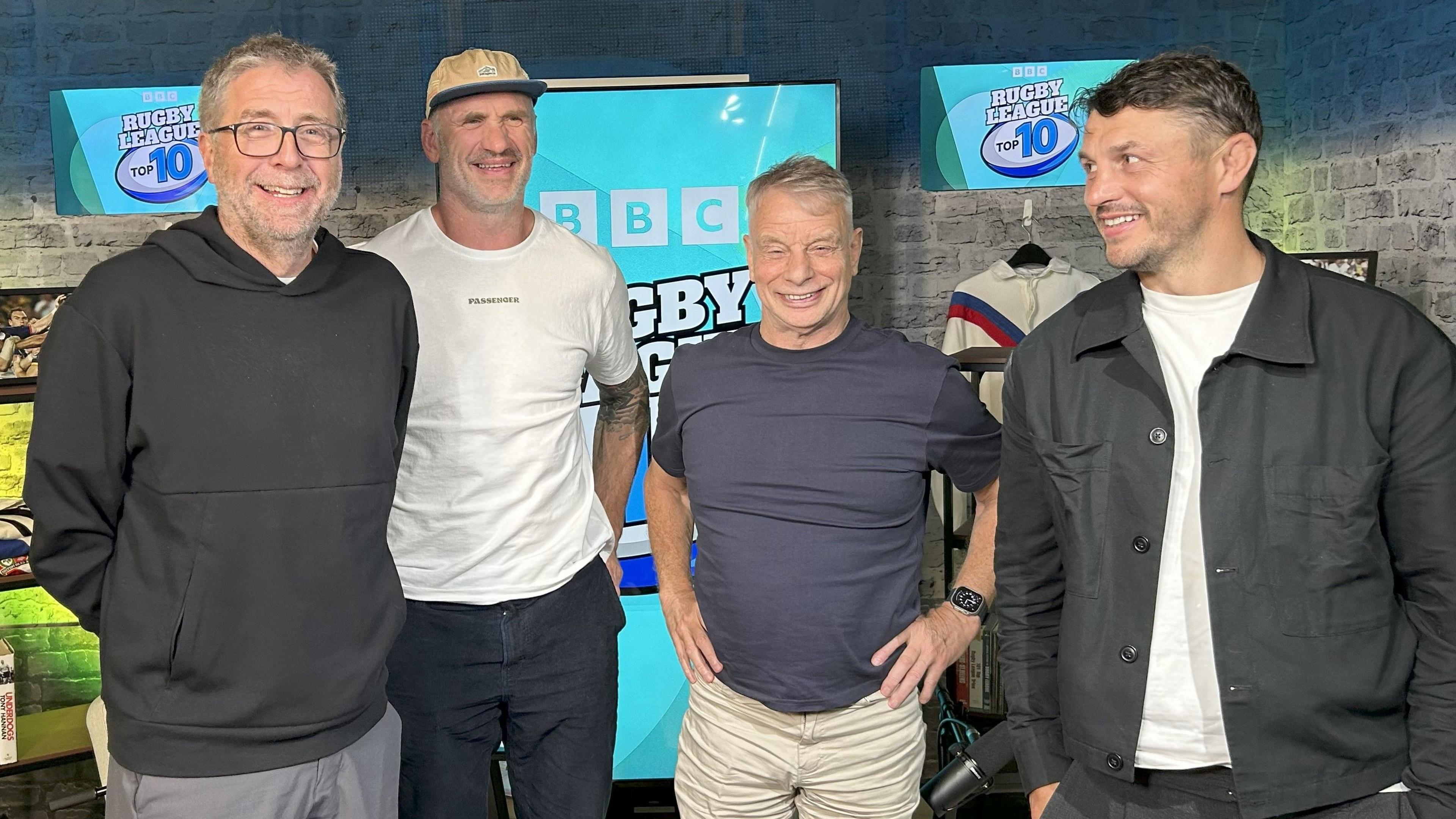 Mark Chapman, Jamie Peacock, Brian Noble and Jon Wilkin