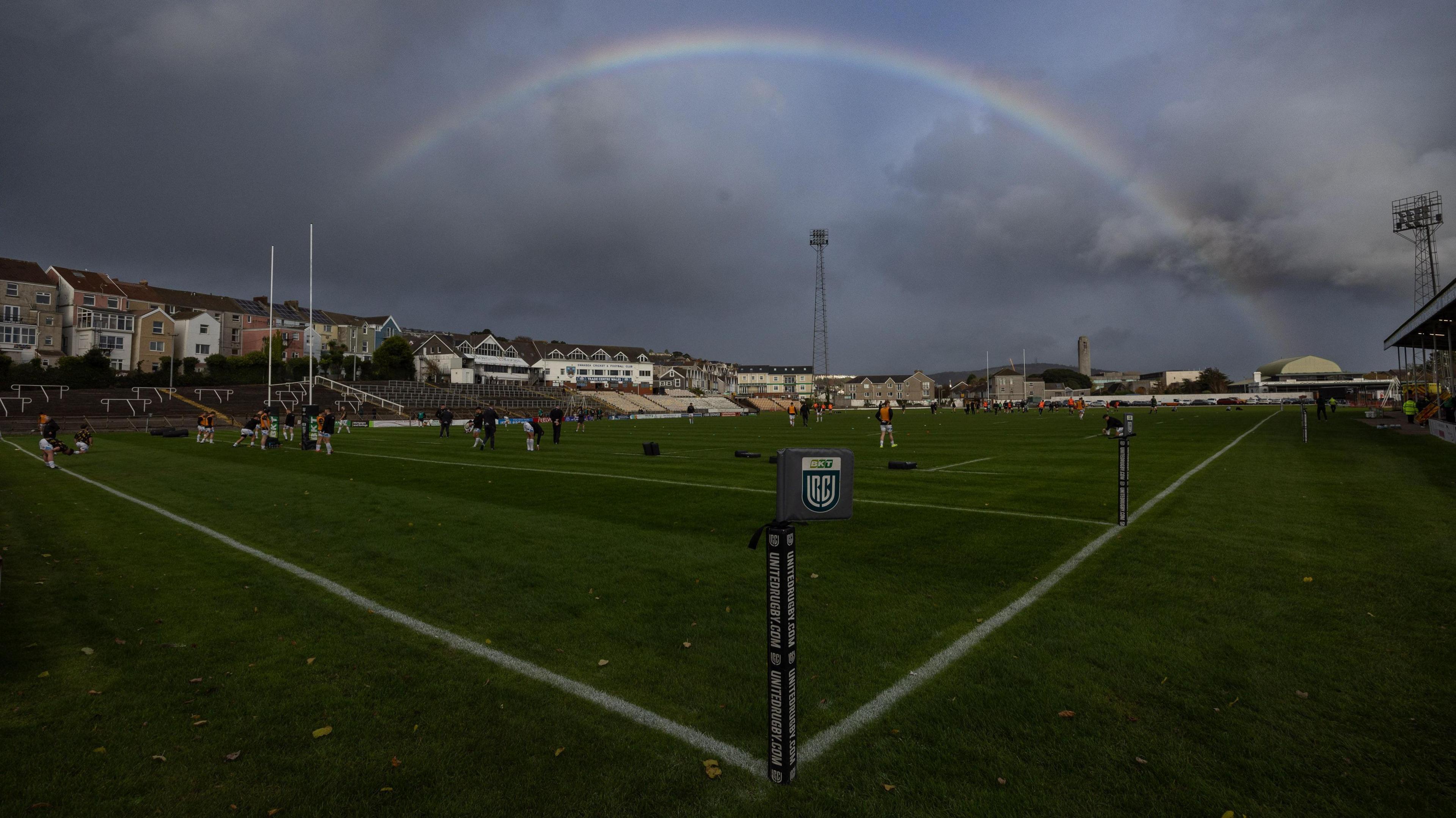 St Helen's stadium in Swansea