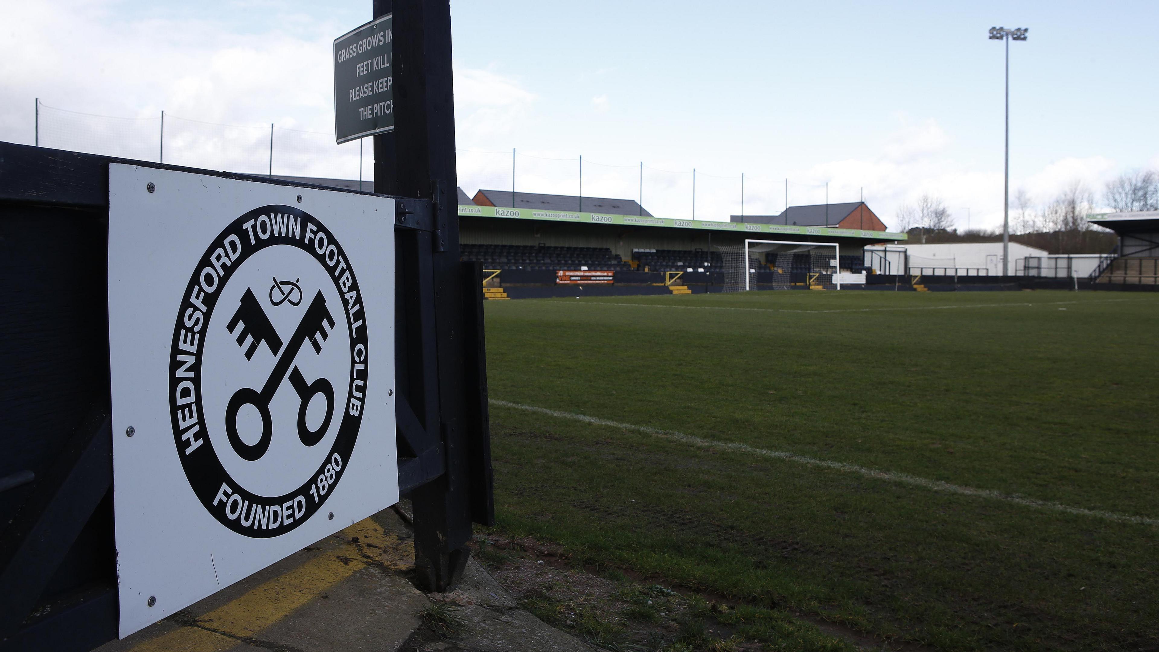 A picture of Keys Park ground, home of Hednesford Town