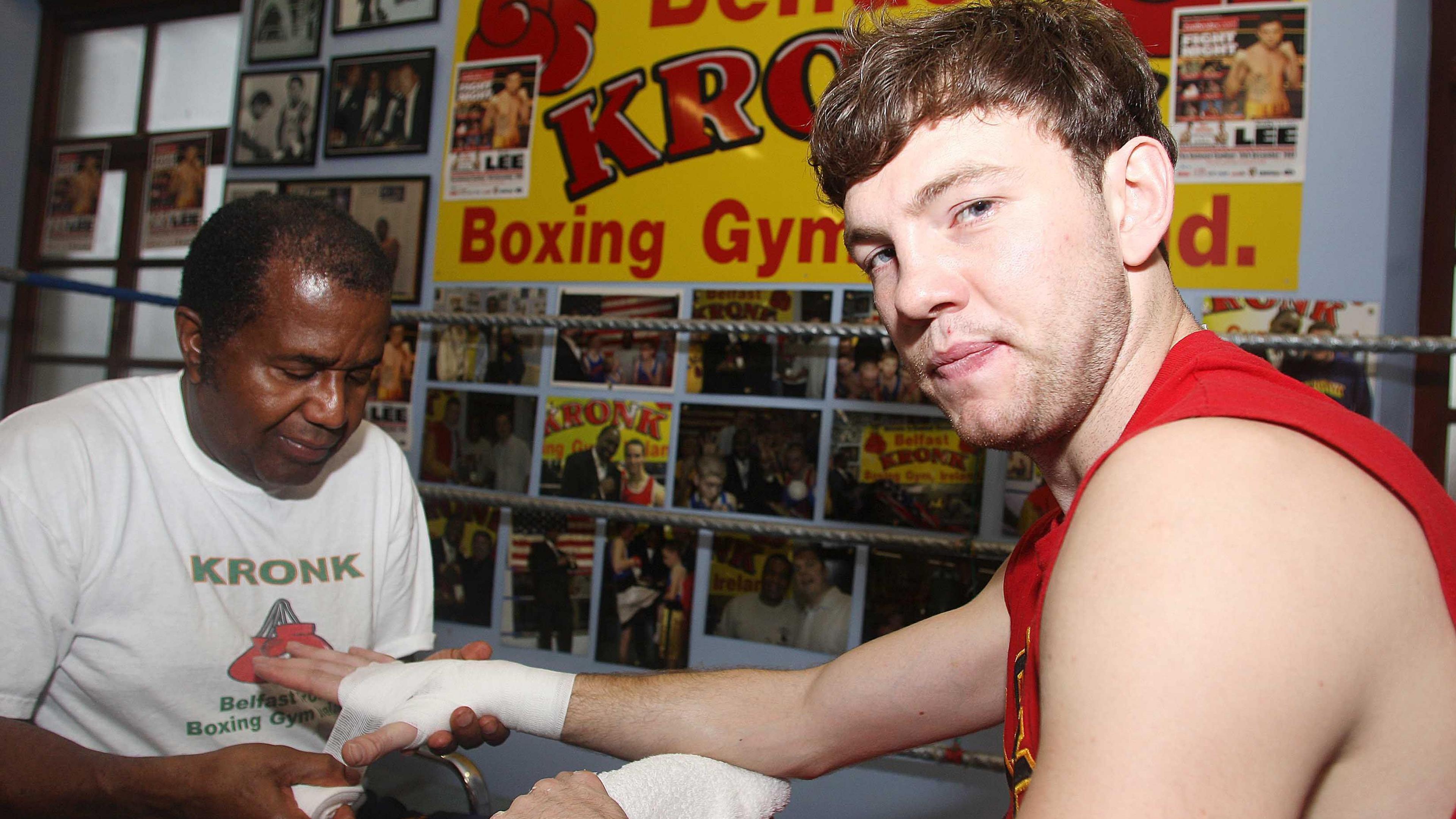 Emanuel Steward and Andy Lee