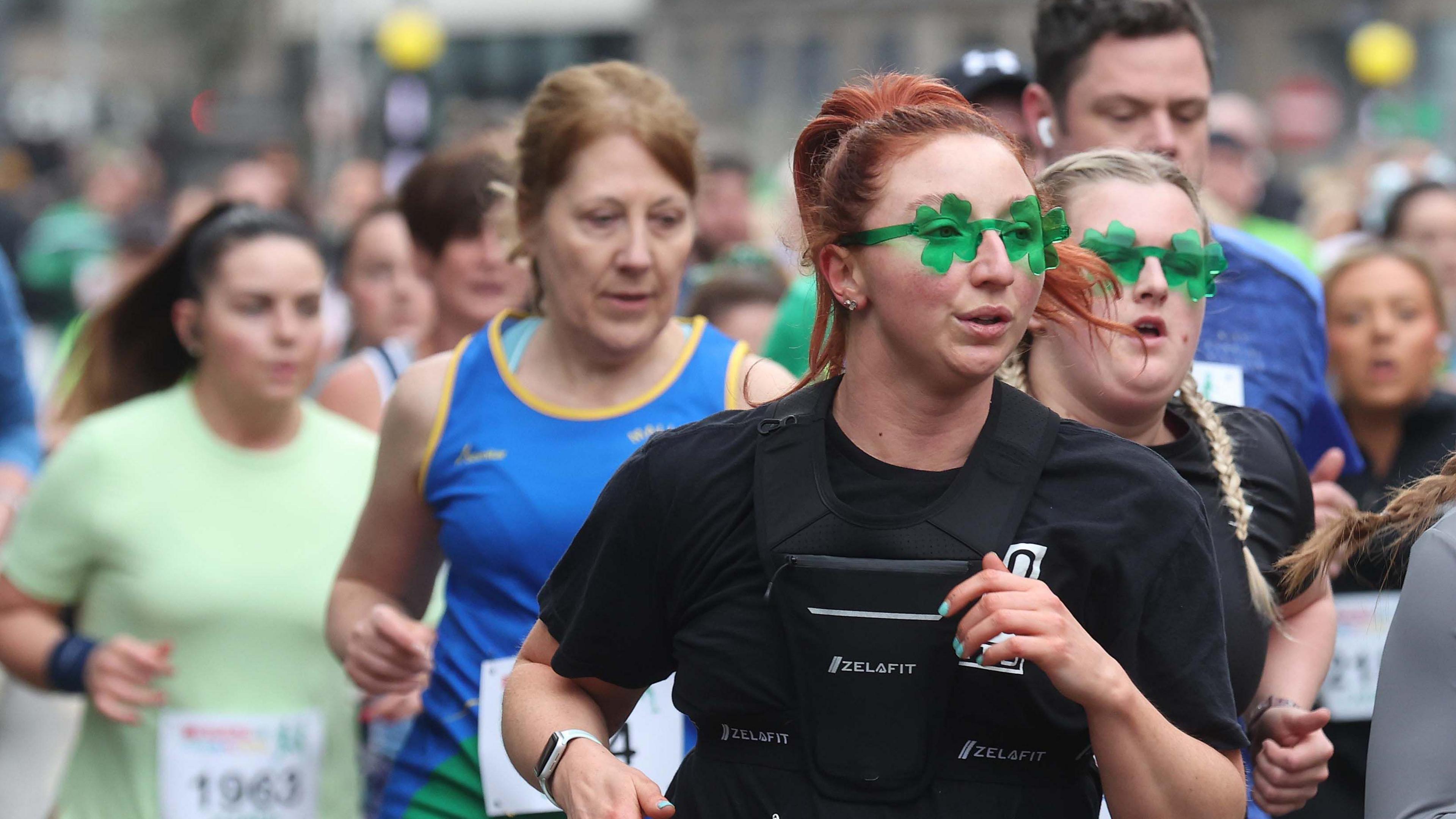 runners in the 10k Spar race in Belfast