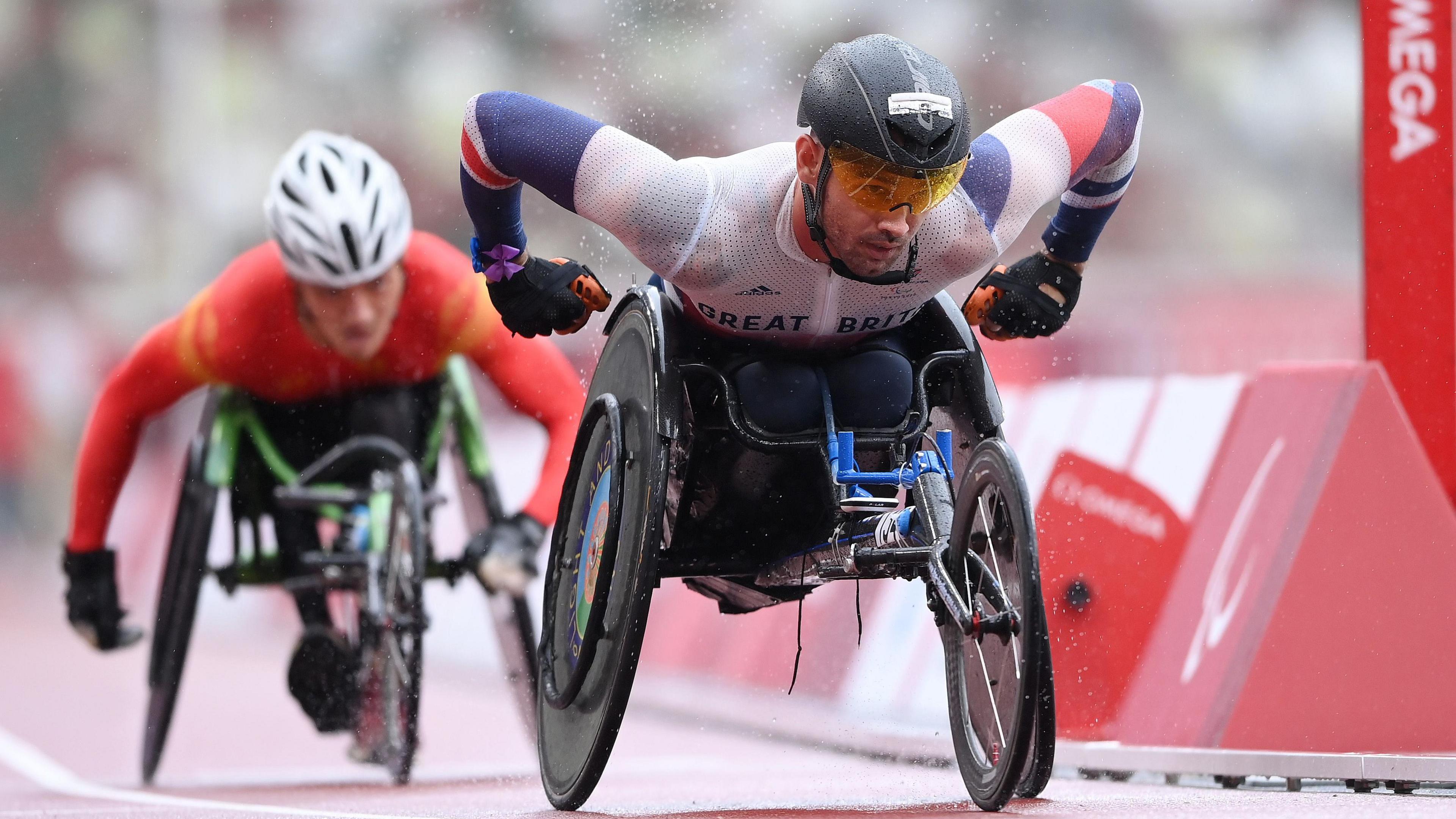 Johnboy Smith competing at the 2012 Olympics