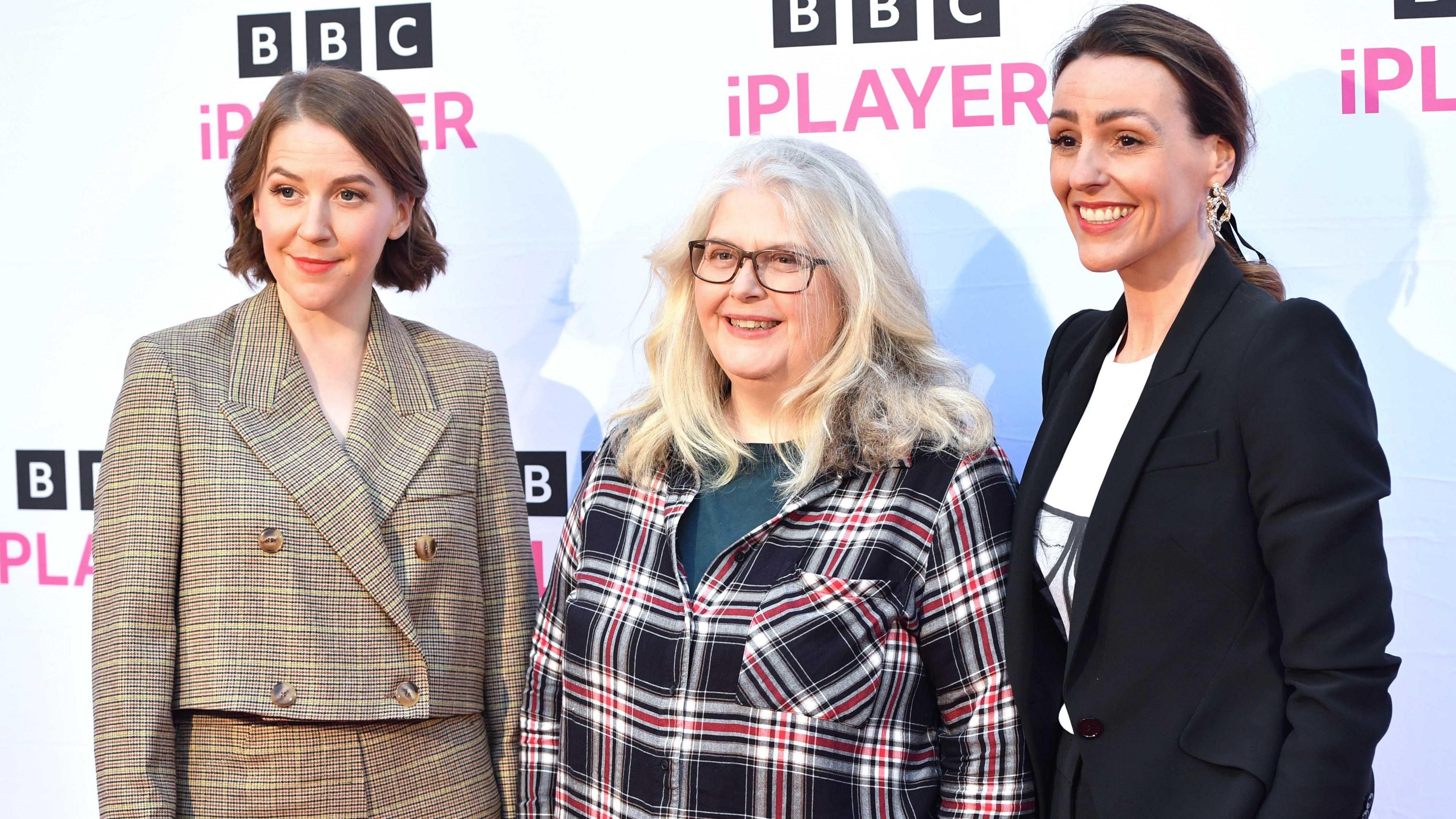 Gemma Whelan, Sally Wainwright and Suranne Jones