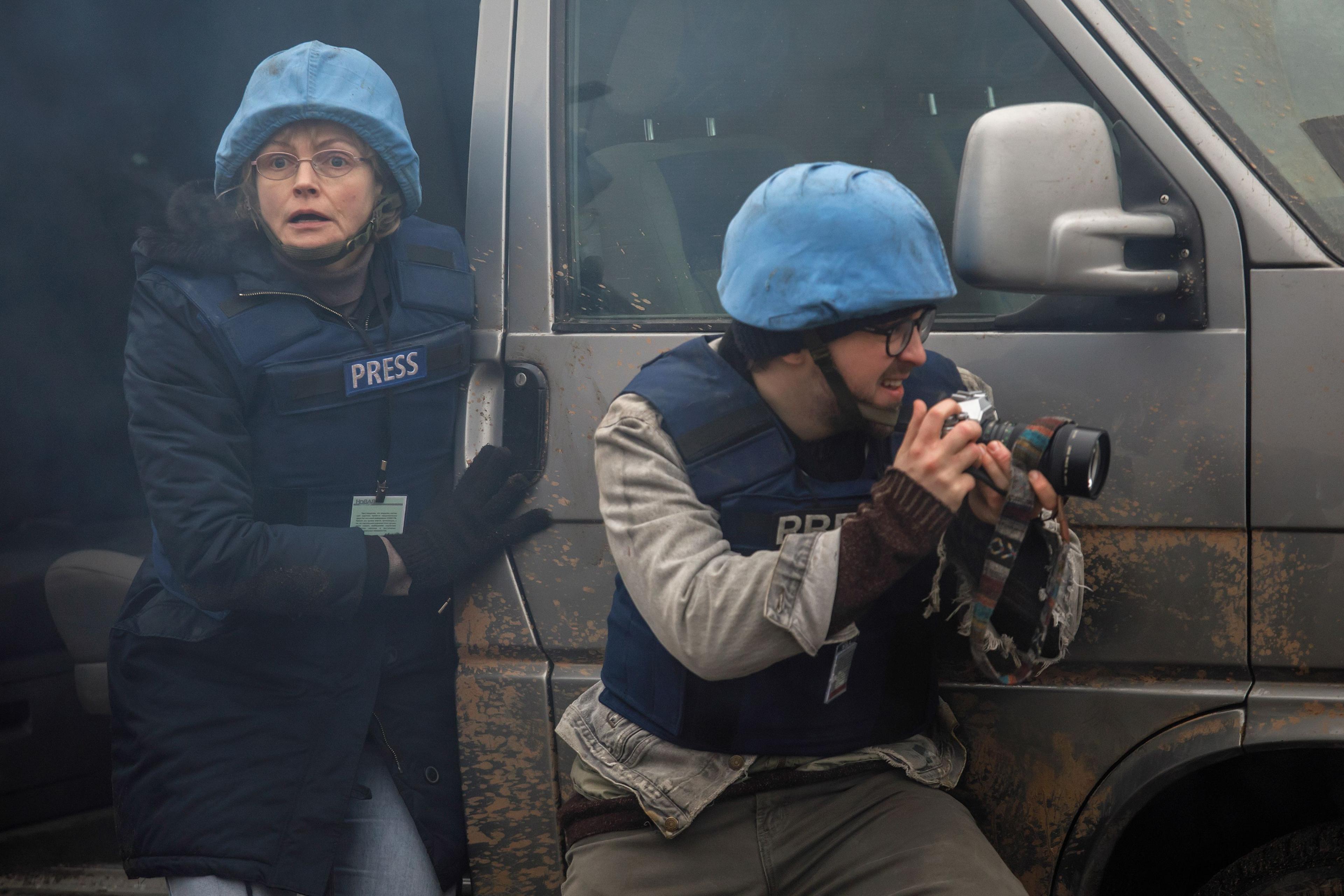 British actress Maxine Peake plays Russian journalist Anna Politkovskaya