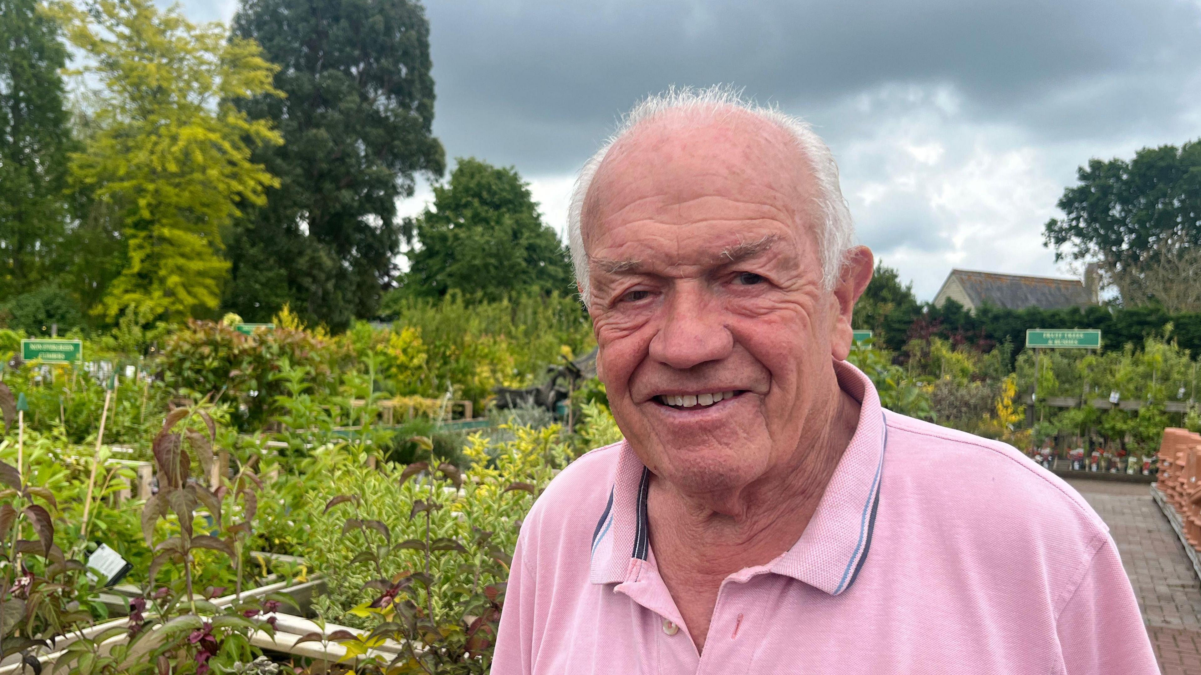 Martin Cowan at Poplar Nurseries in Marks Tey