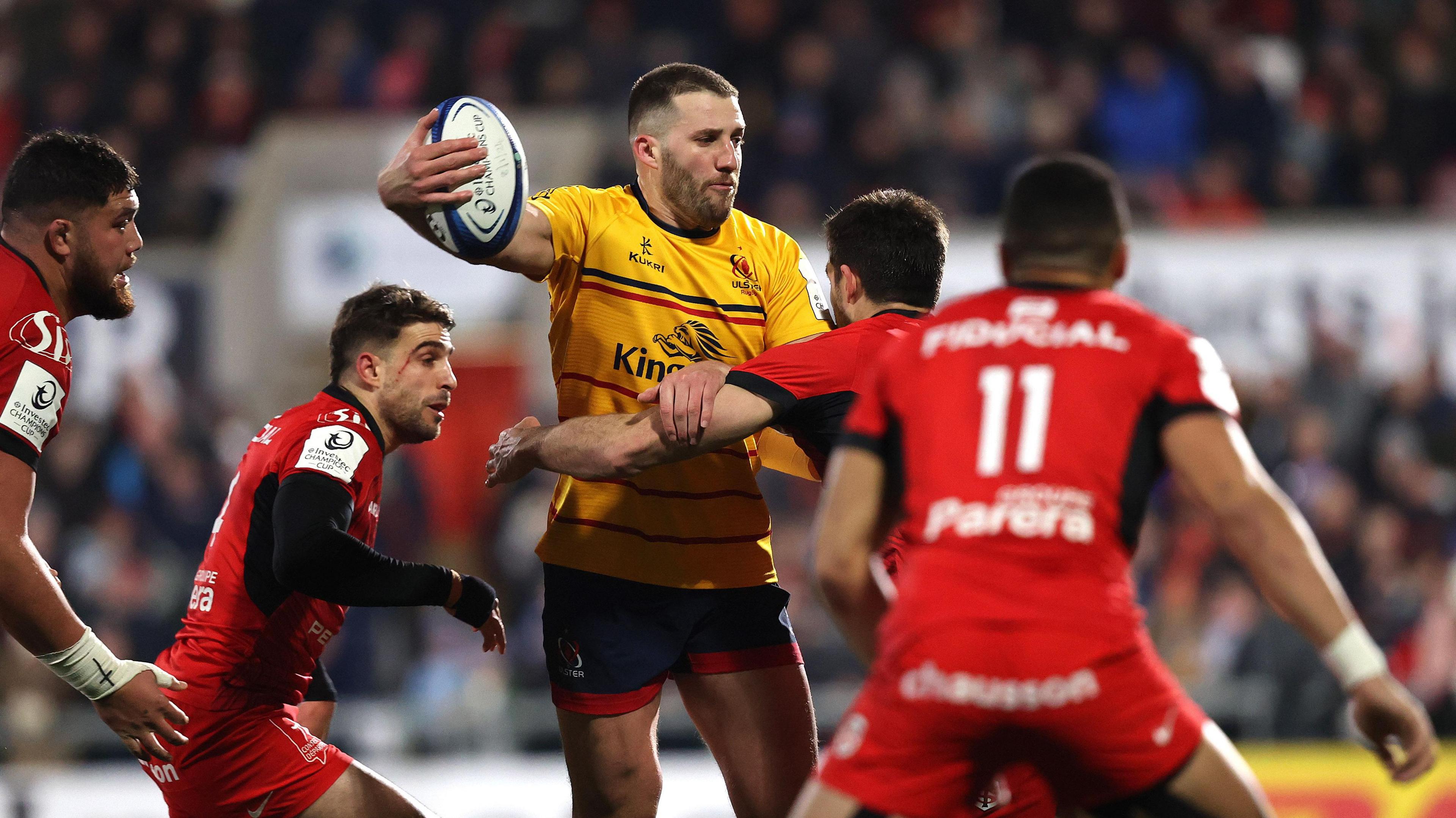 Stuart McCloskey in action against Toulouse last season