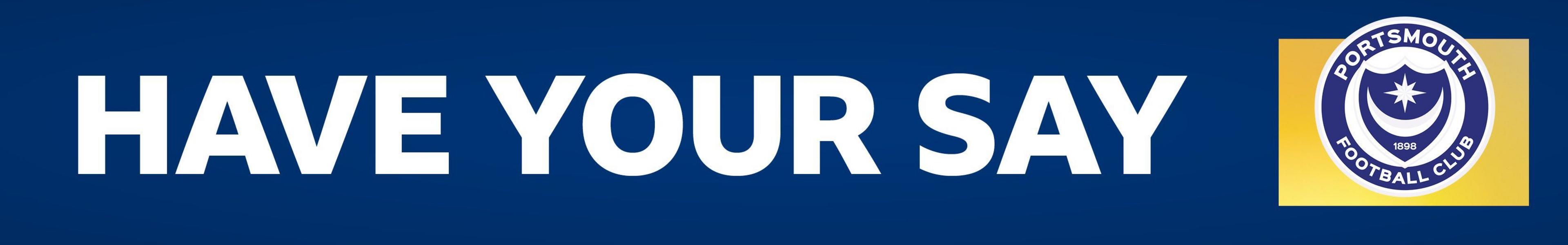 Portsmouth have your say banner