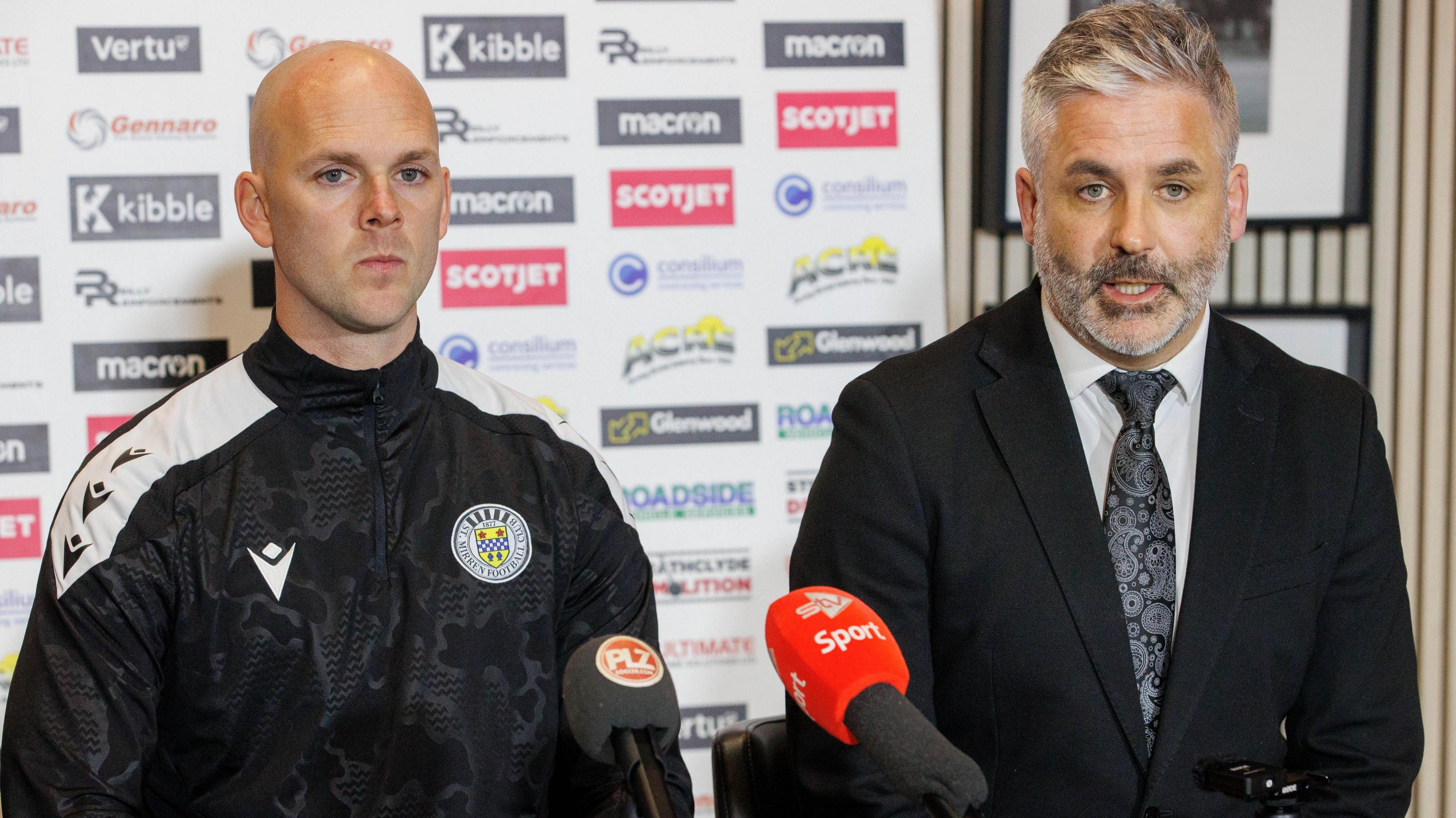Craig McLeish and Keith Lasley
