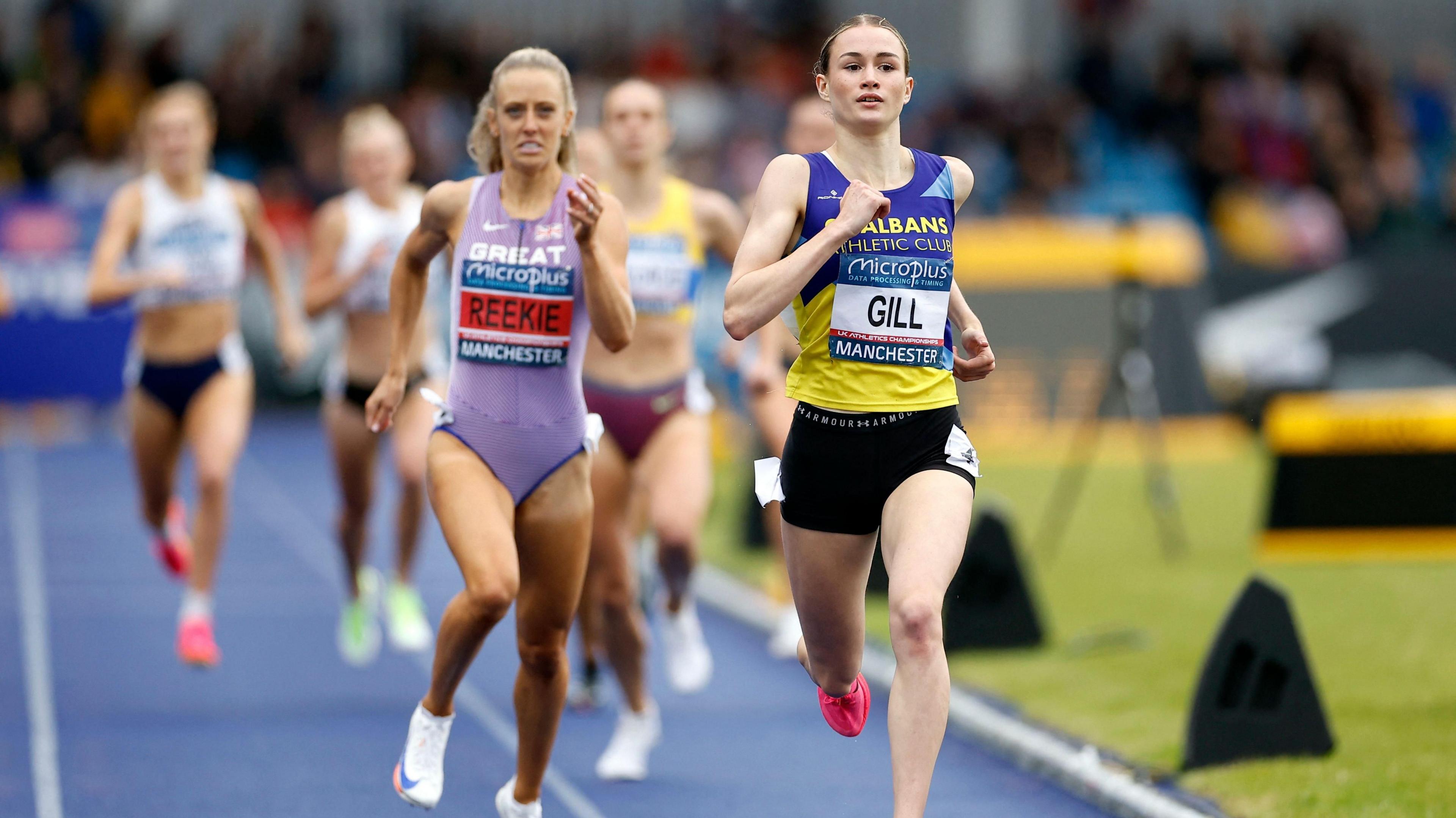 Phoebe Gill running