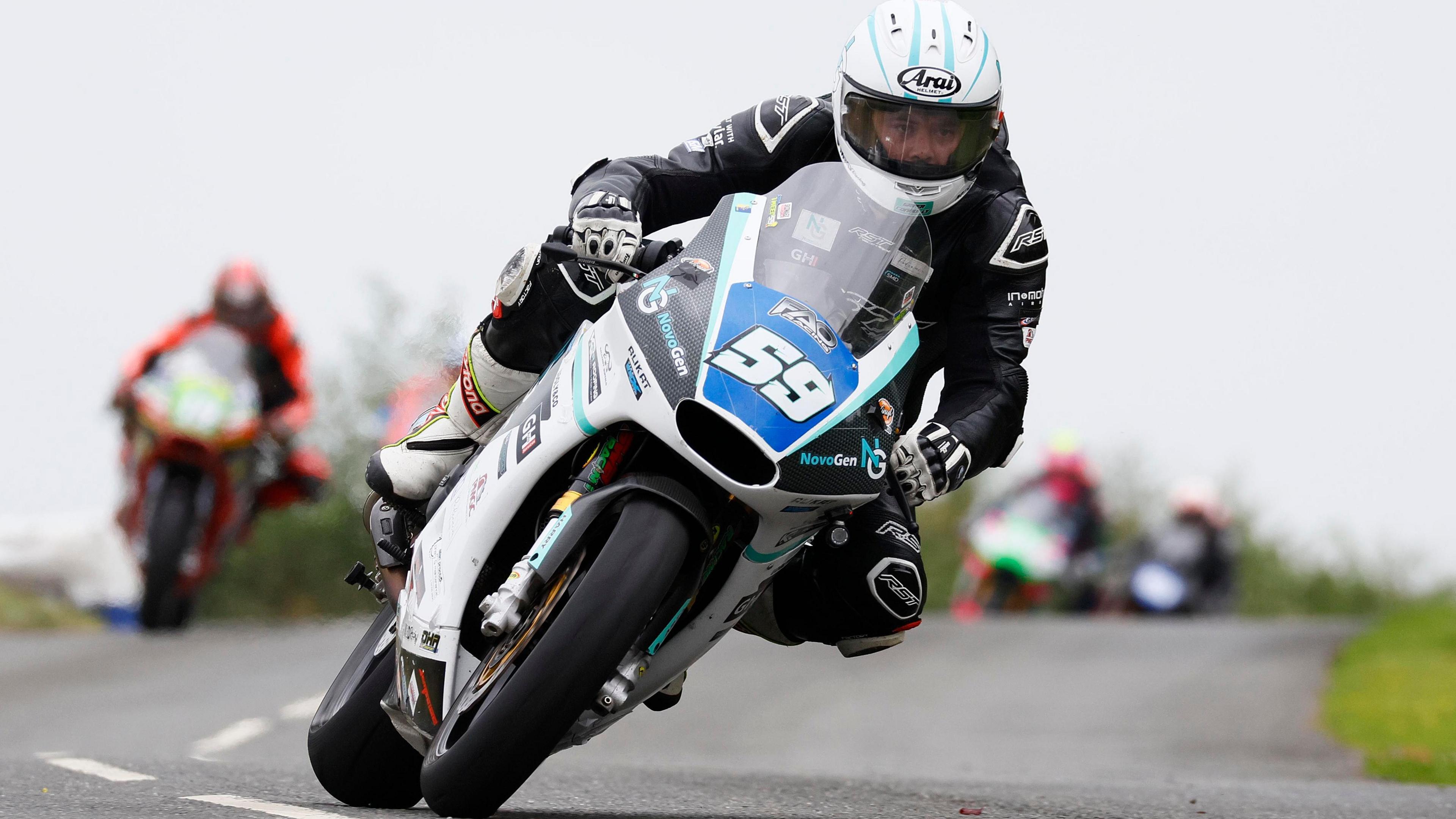 Darryl Tweed in action at the Tandragee 100
