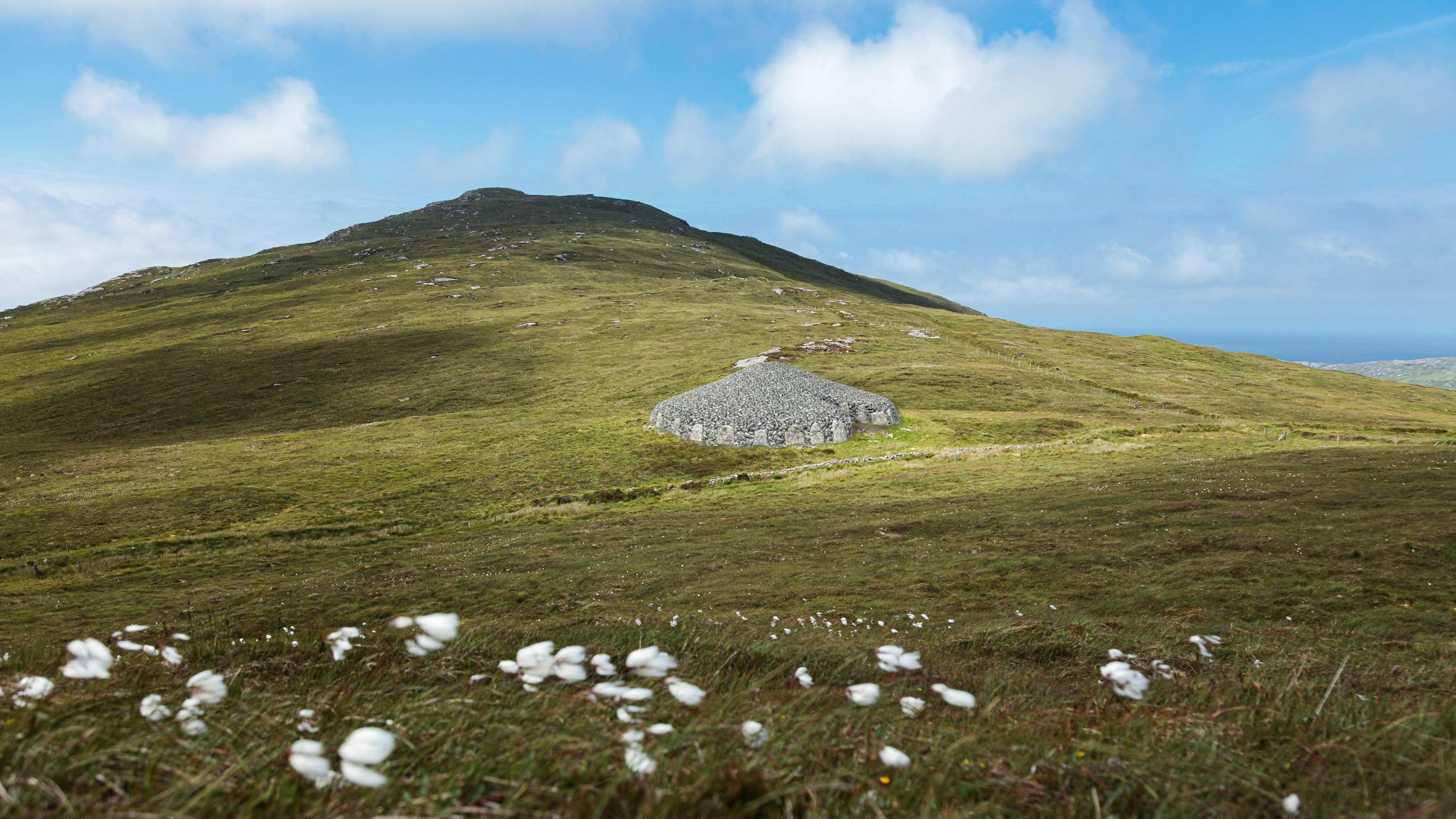 Ìomhaigh 3D de Dhùn Bharpa ann am Barraigh