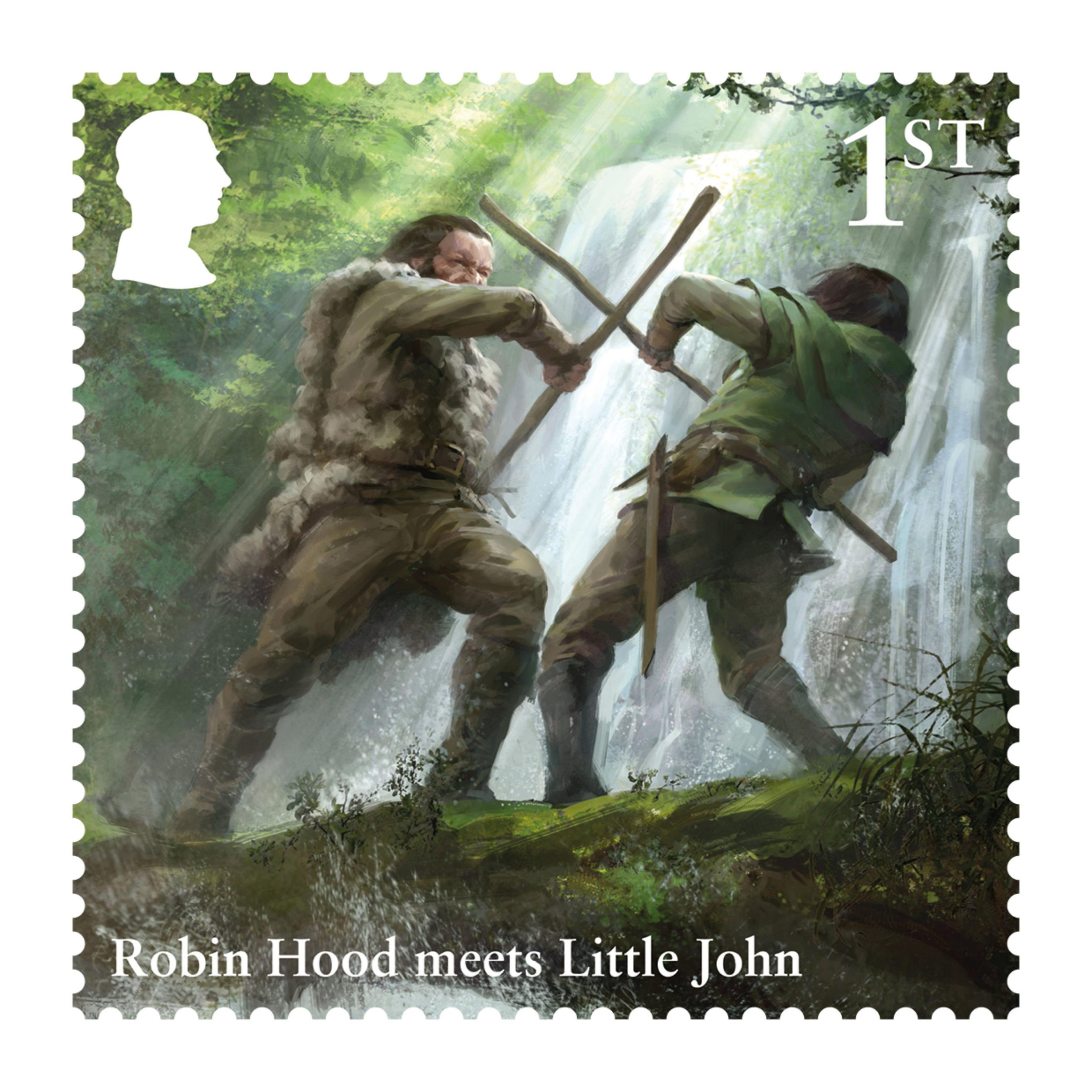 Robin Hood and Little John