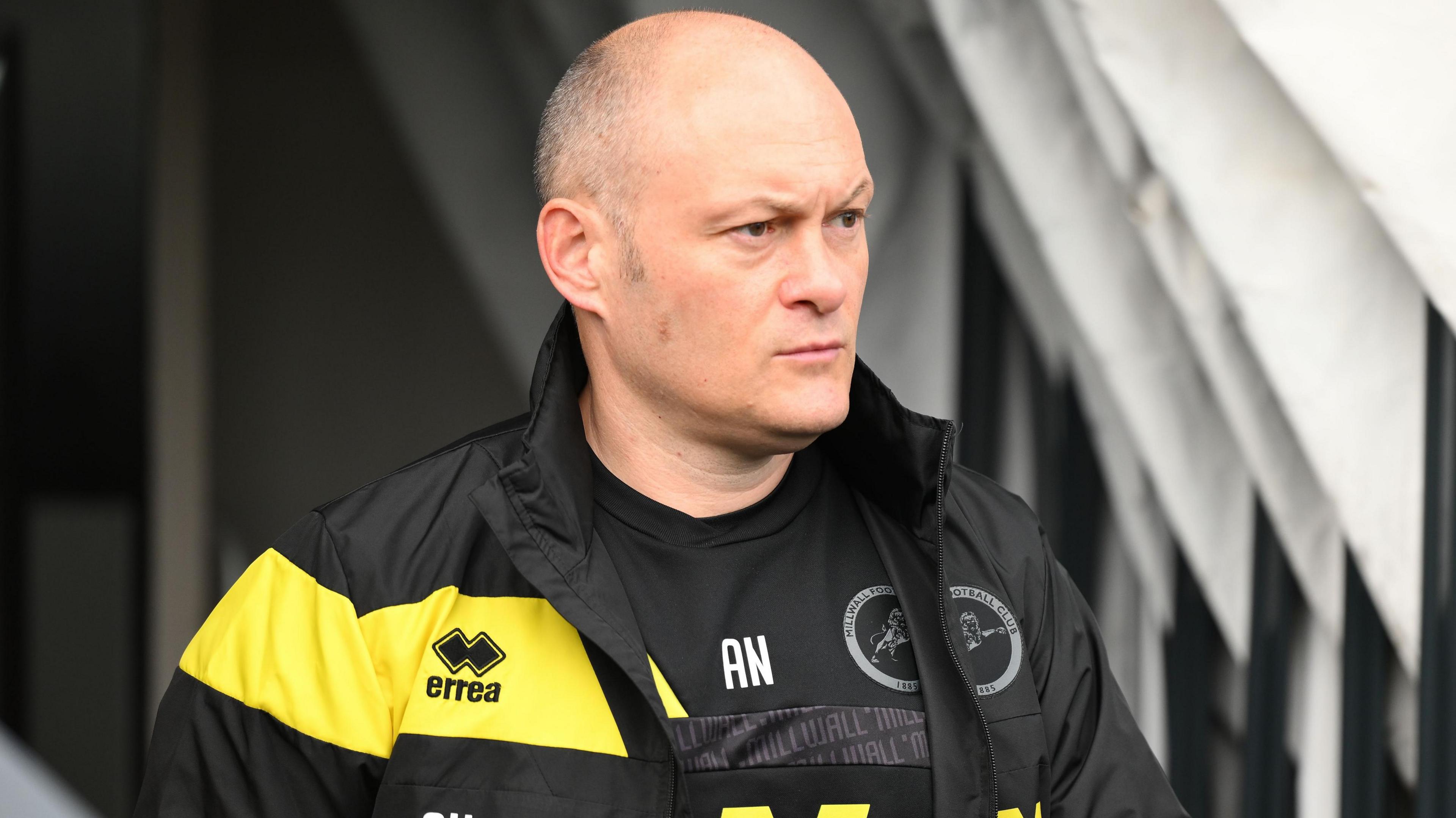 Millwall boss Alex Neil during the Derby game