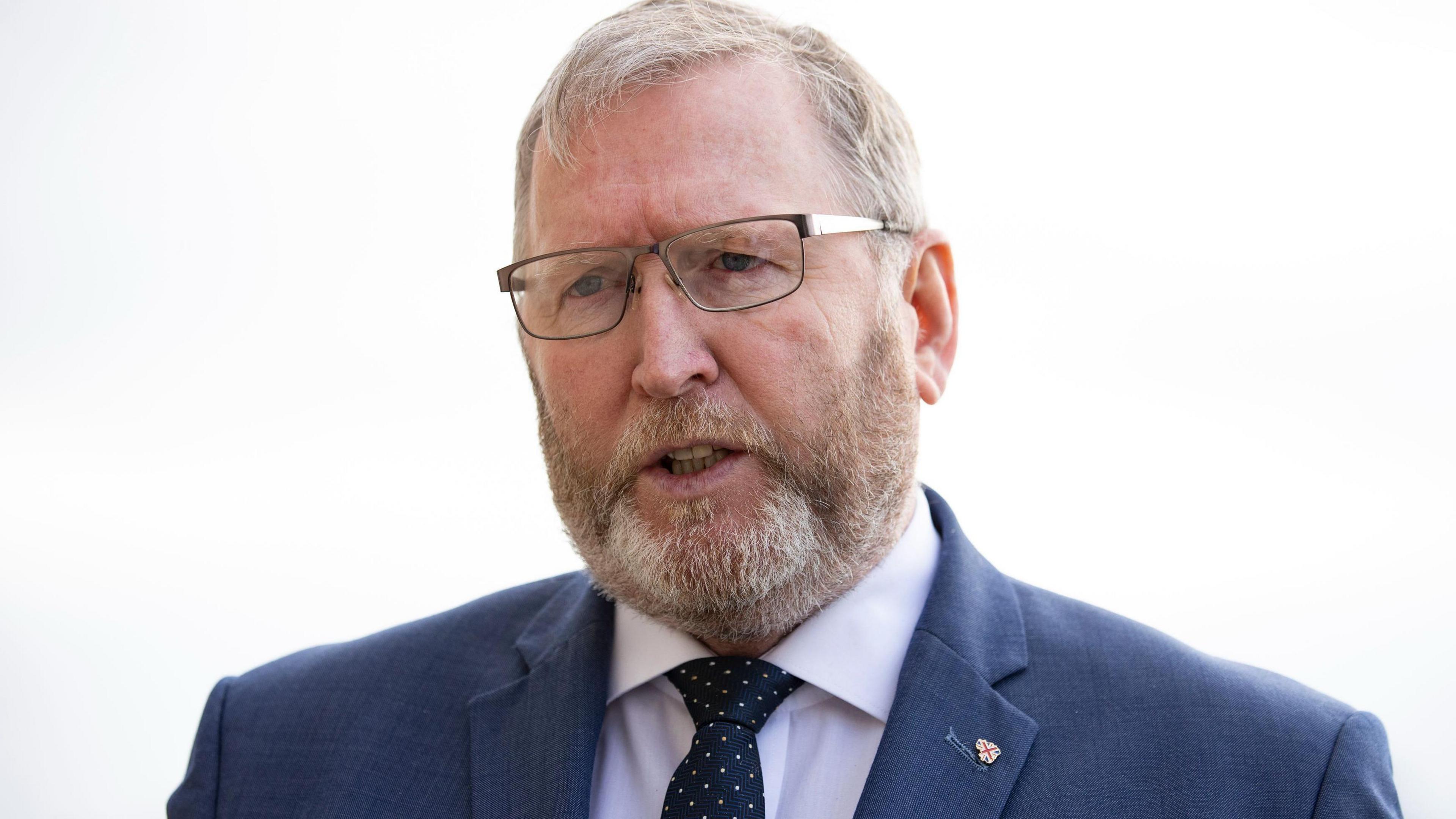 Doug Beattie wearing suit and tie