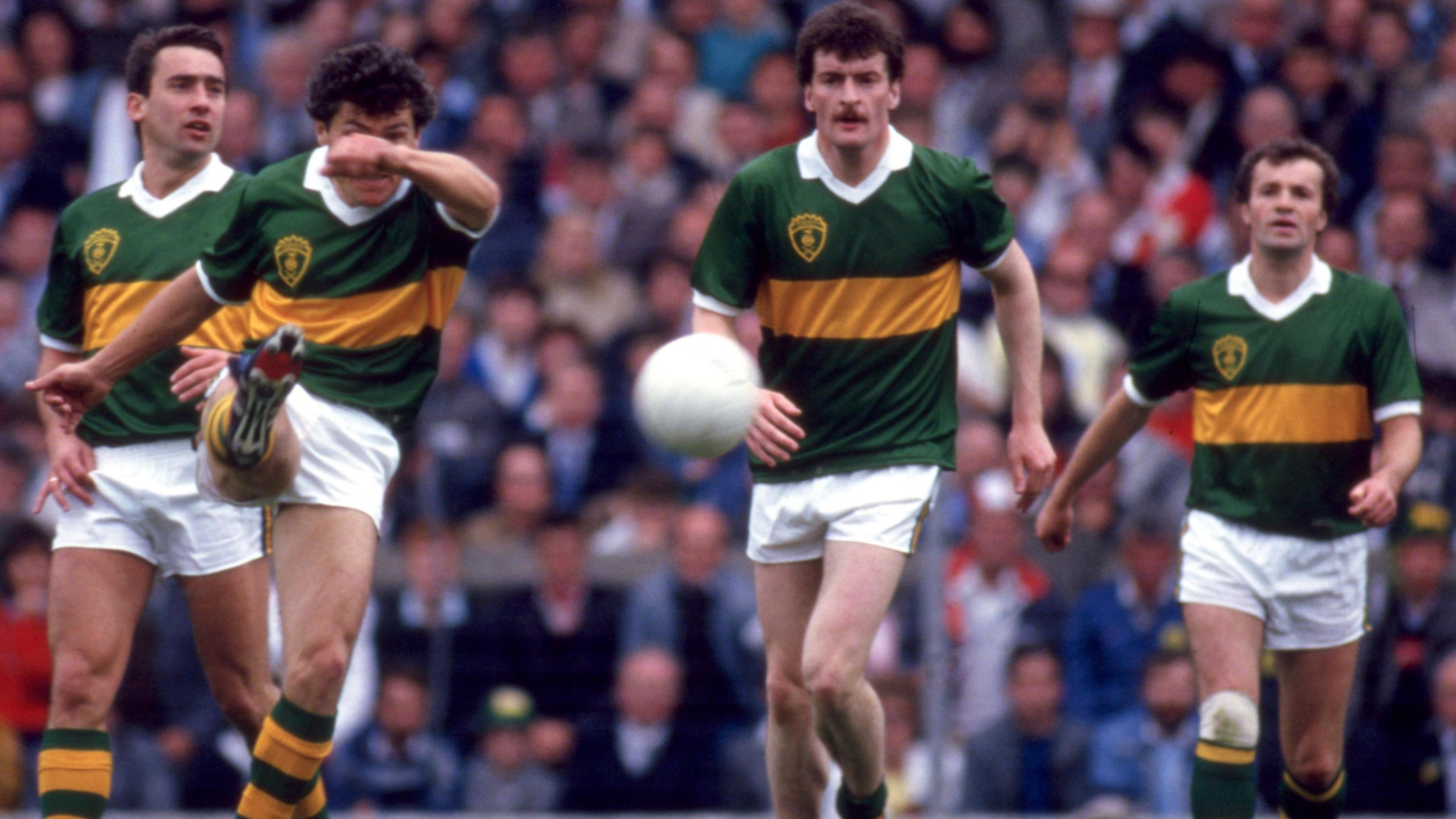 Kerry’s Denis 'Ogie' Moran, Ger Power, Willie Maher and Mikey Sheehy