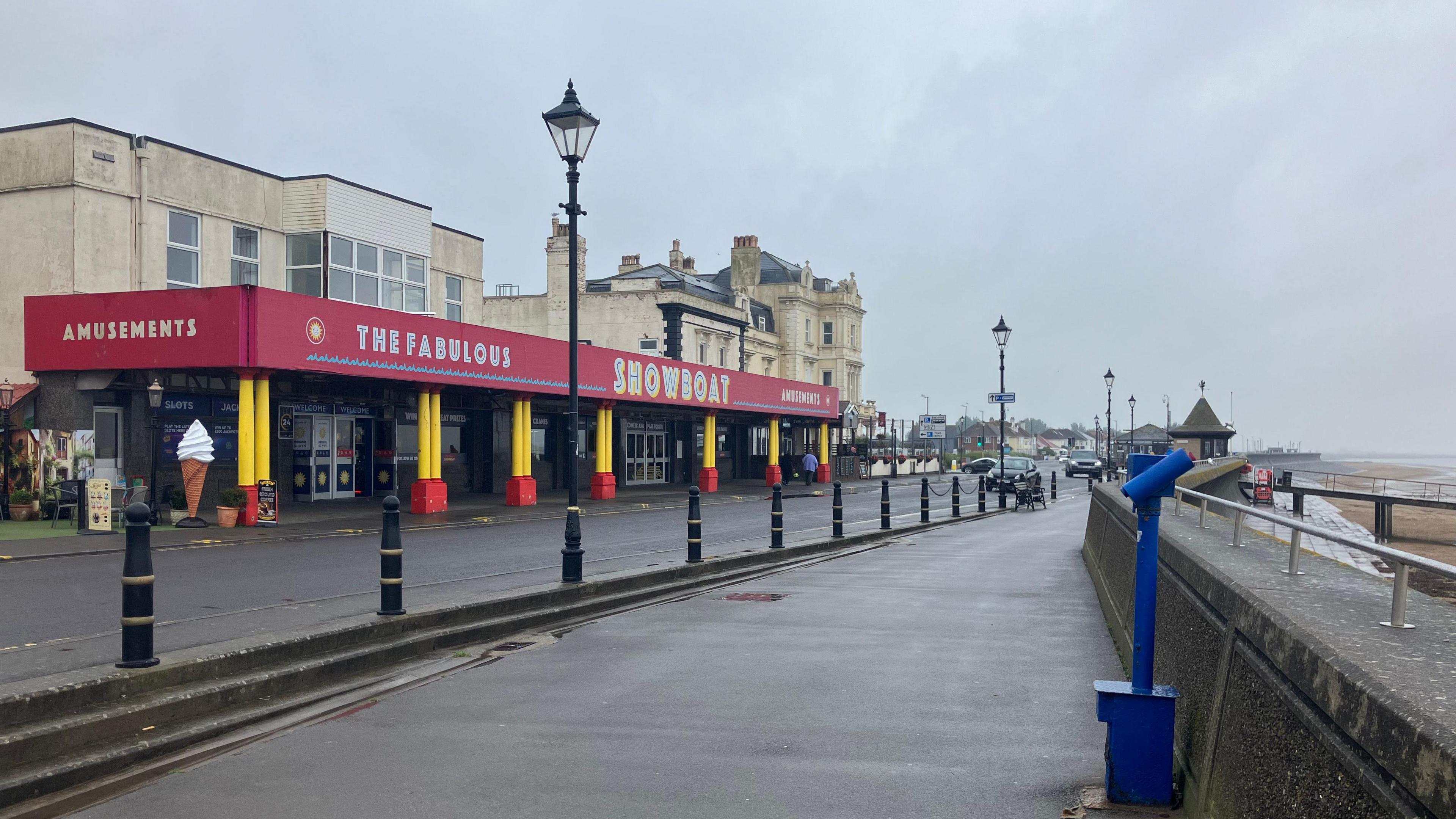 Showboat amusements park in Burnham-on-Sea