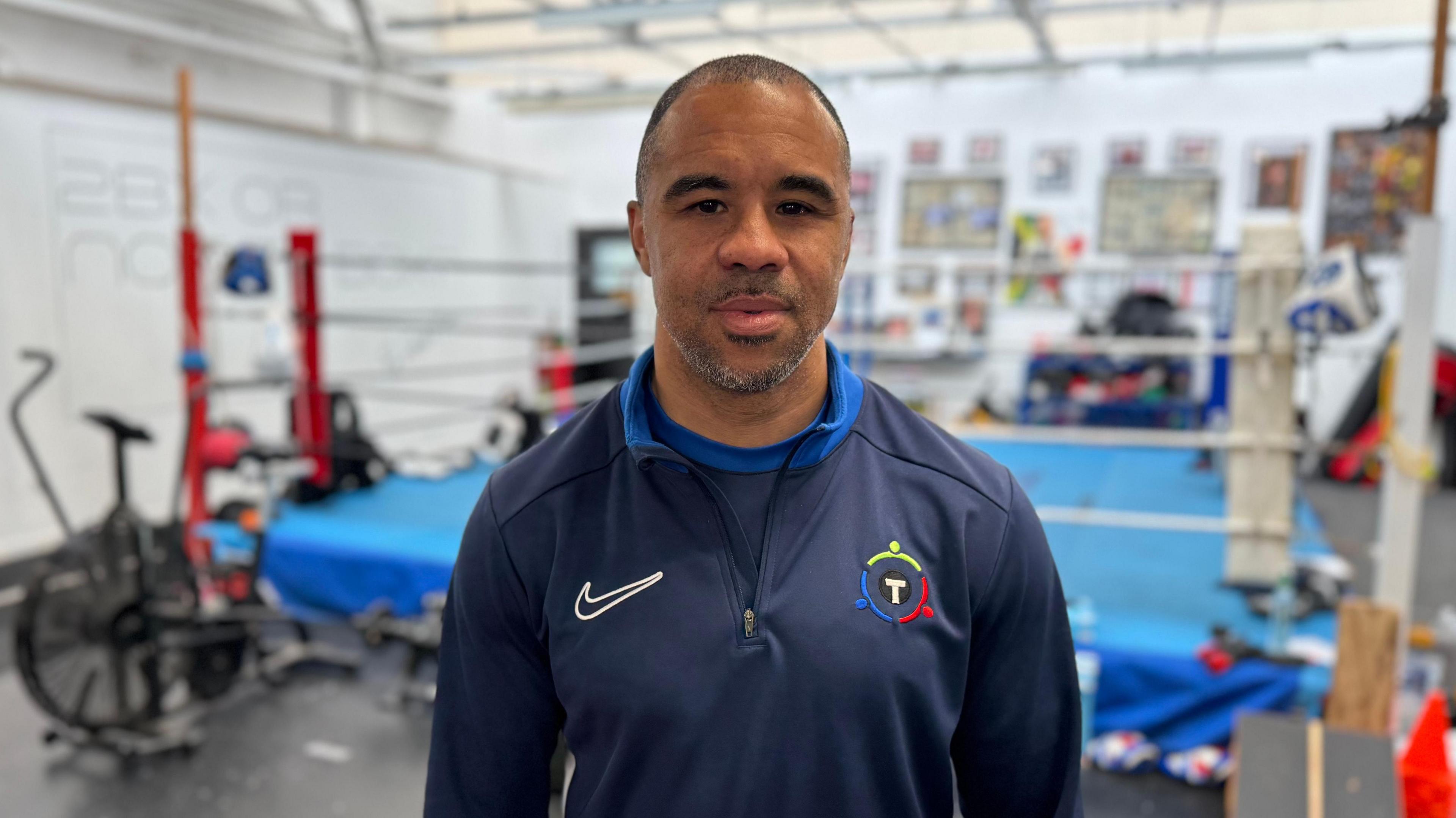 Rendall Munroe at 2BX gym in Leicester.