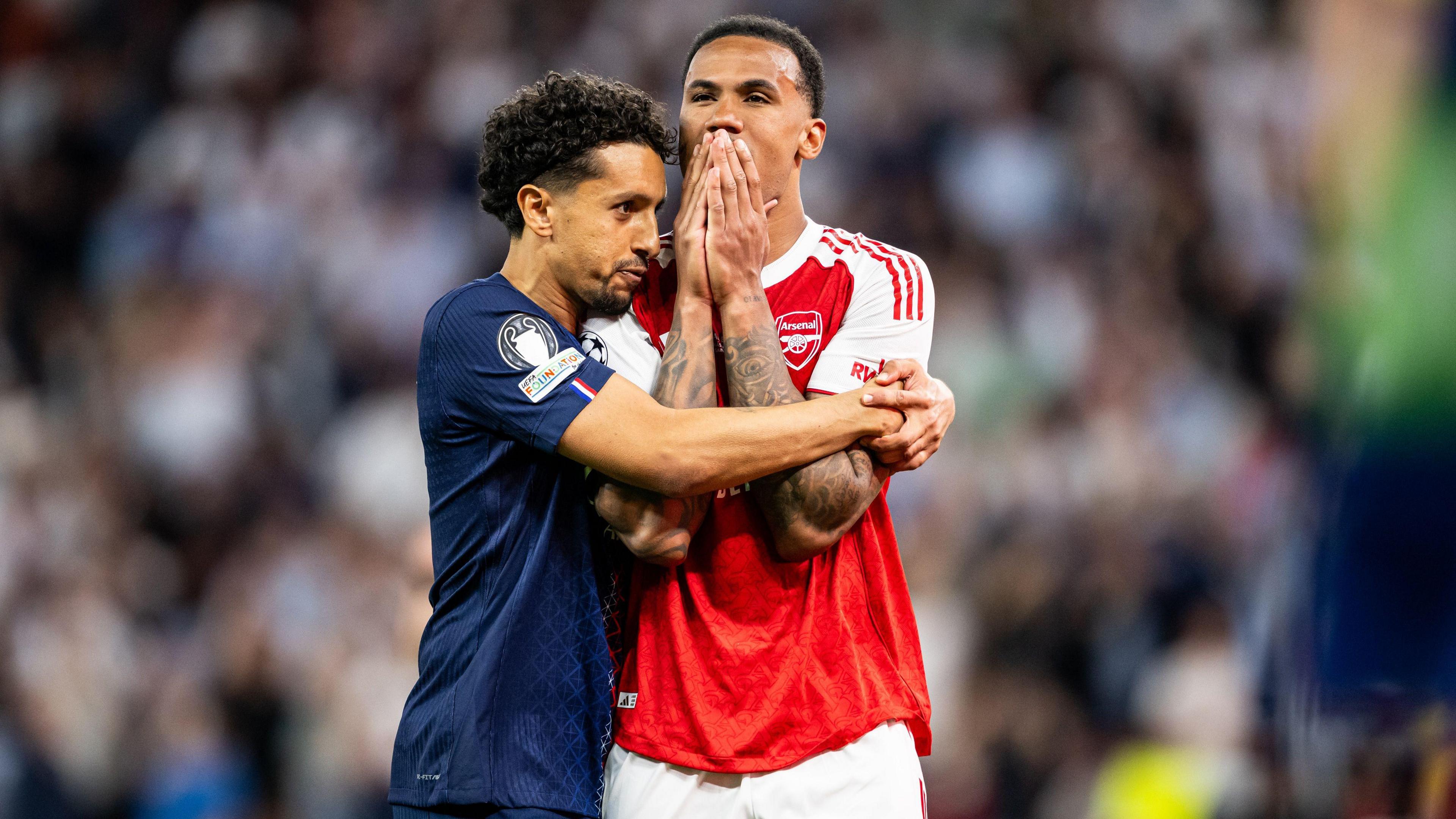 Gabriel penalty: Why Champions League final penalty miss was 'cruel blow'  for Arsenal standout - BBC Sport