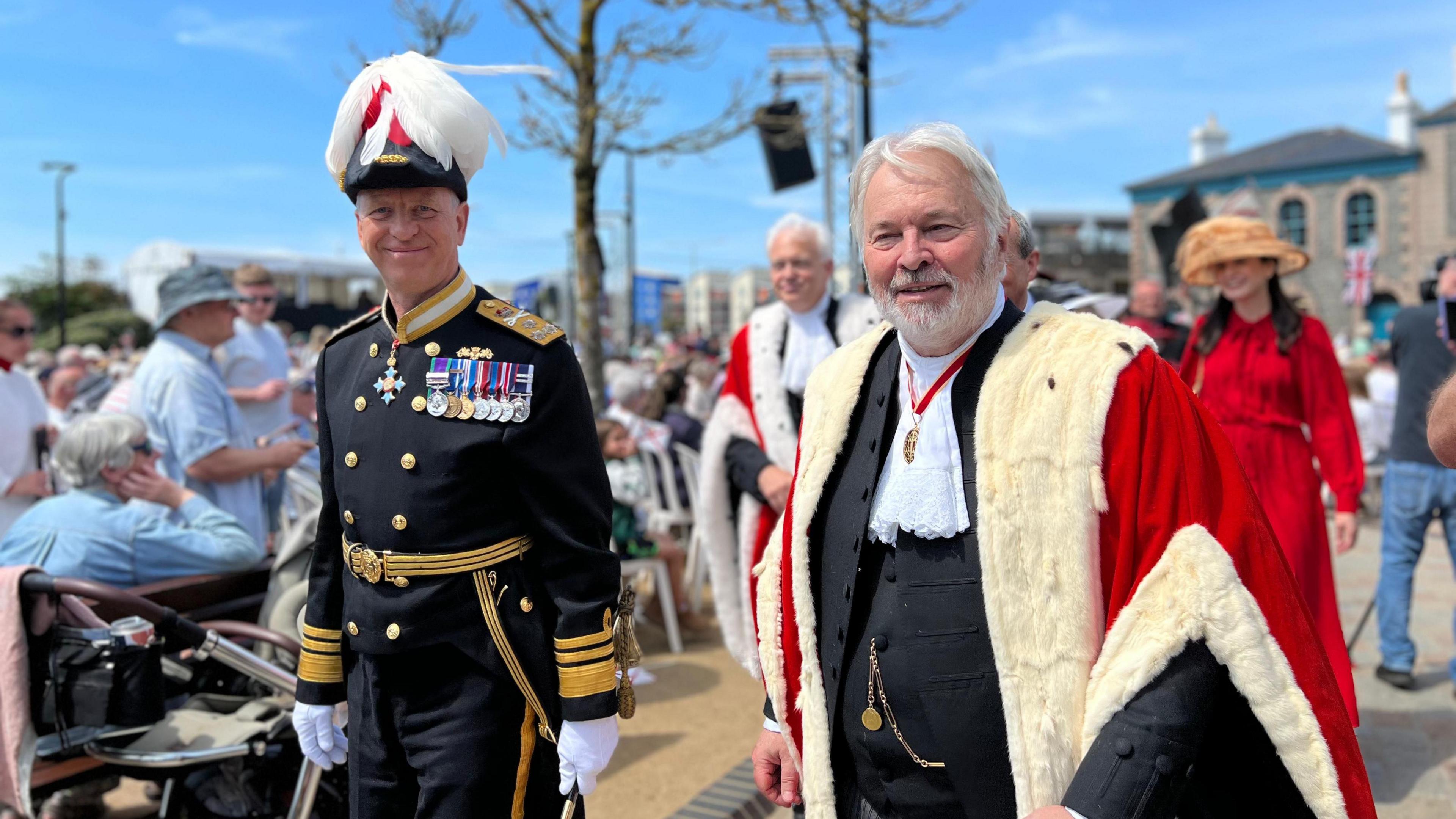 Jersey Bailiff and Vice-Admiral Jerry Kyd