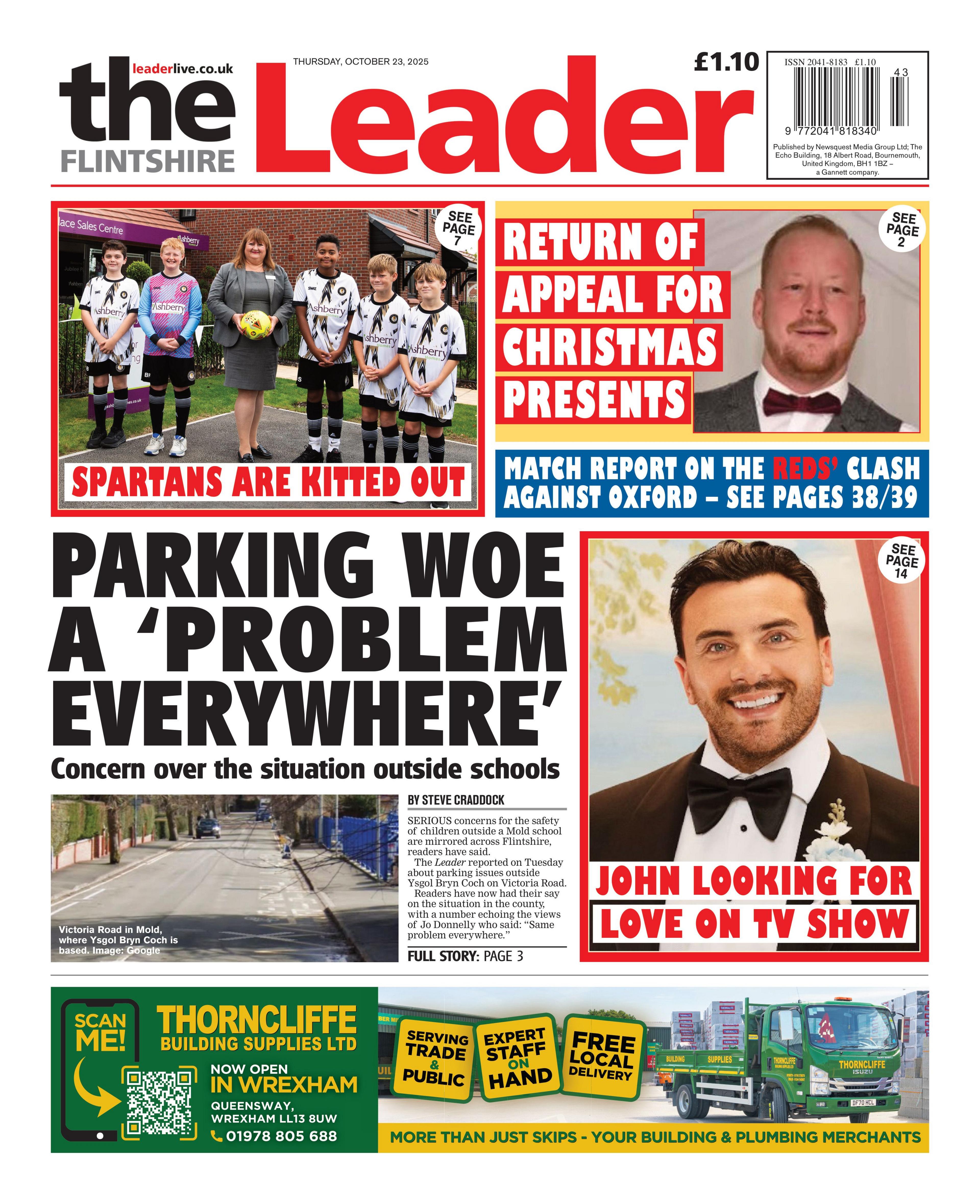 Main headline: 'Parking woe is a problem everywhere'