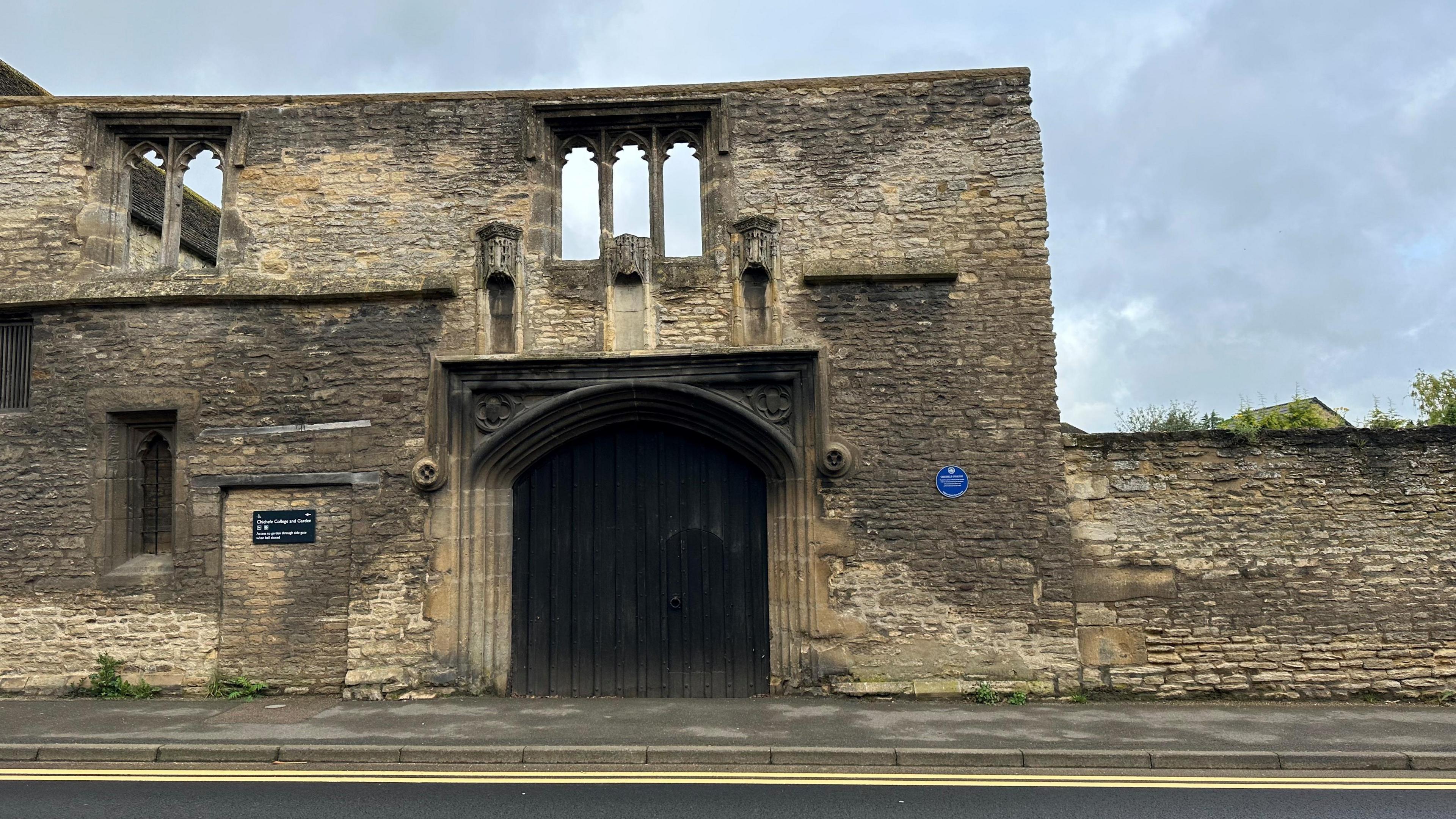 The remains of Chicele College in Higham Ferrers, Northamptonshire