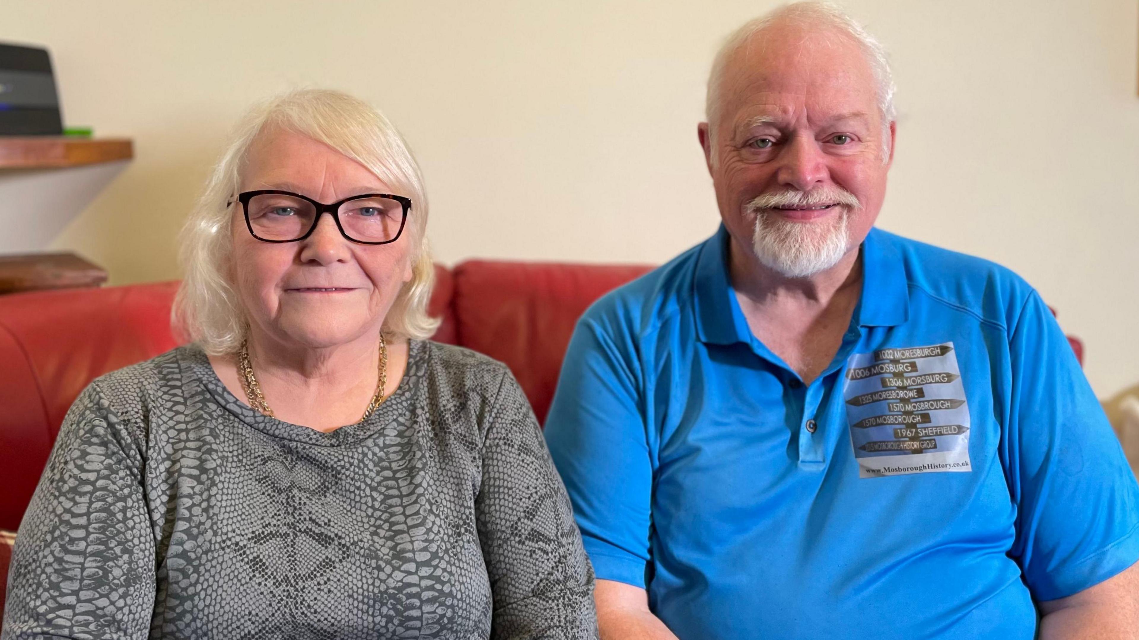 Members of the Mosborough History Group Linda Taylor and Philip Staton who feel people in the village lost their identity when it became part of Sheffield