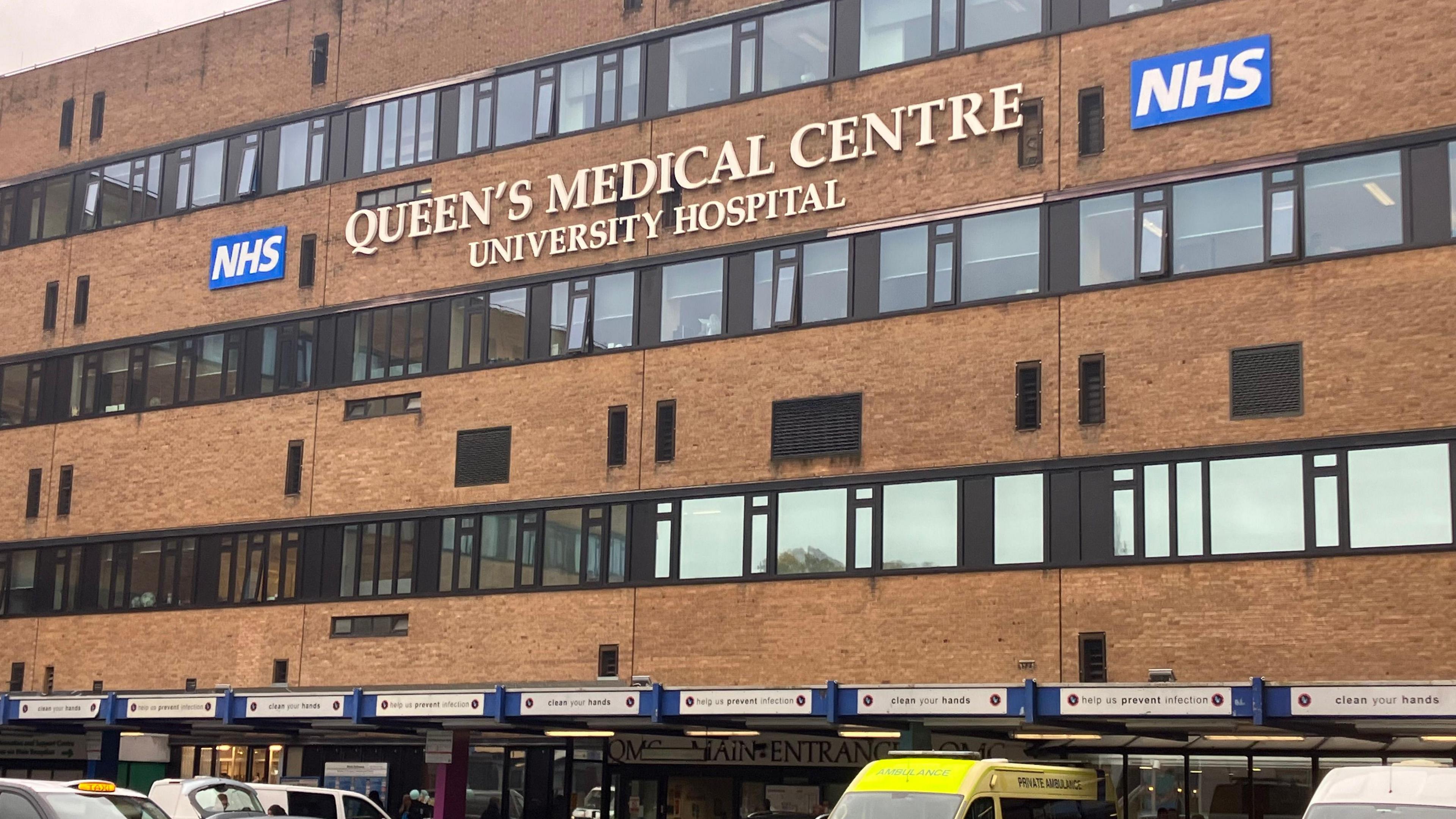 Queen's Medical Centre in Nottingham