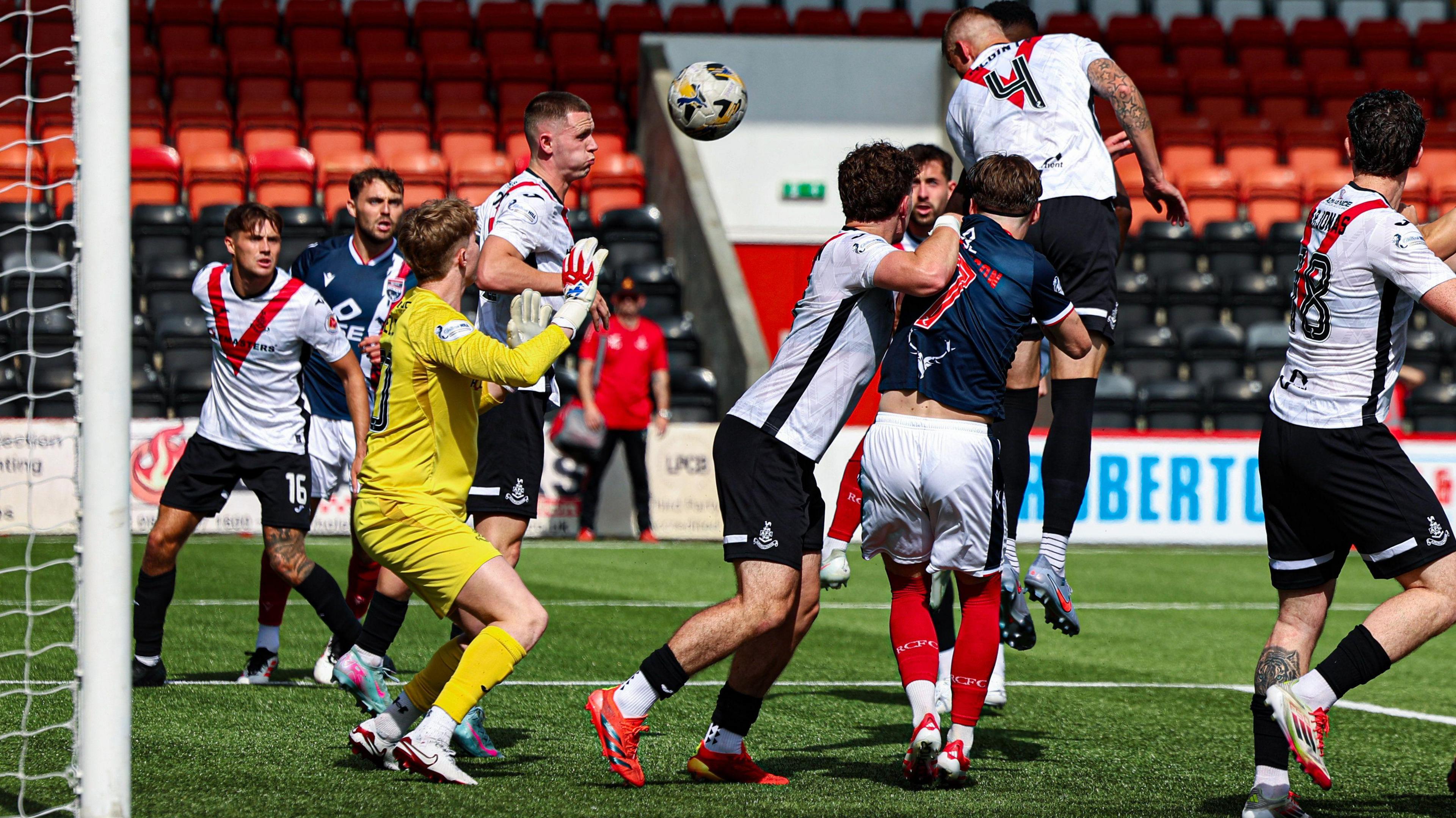 Airdrie v Ross County