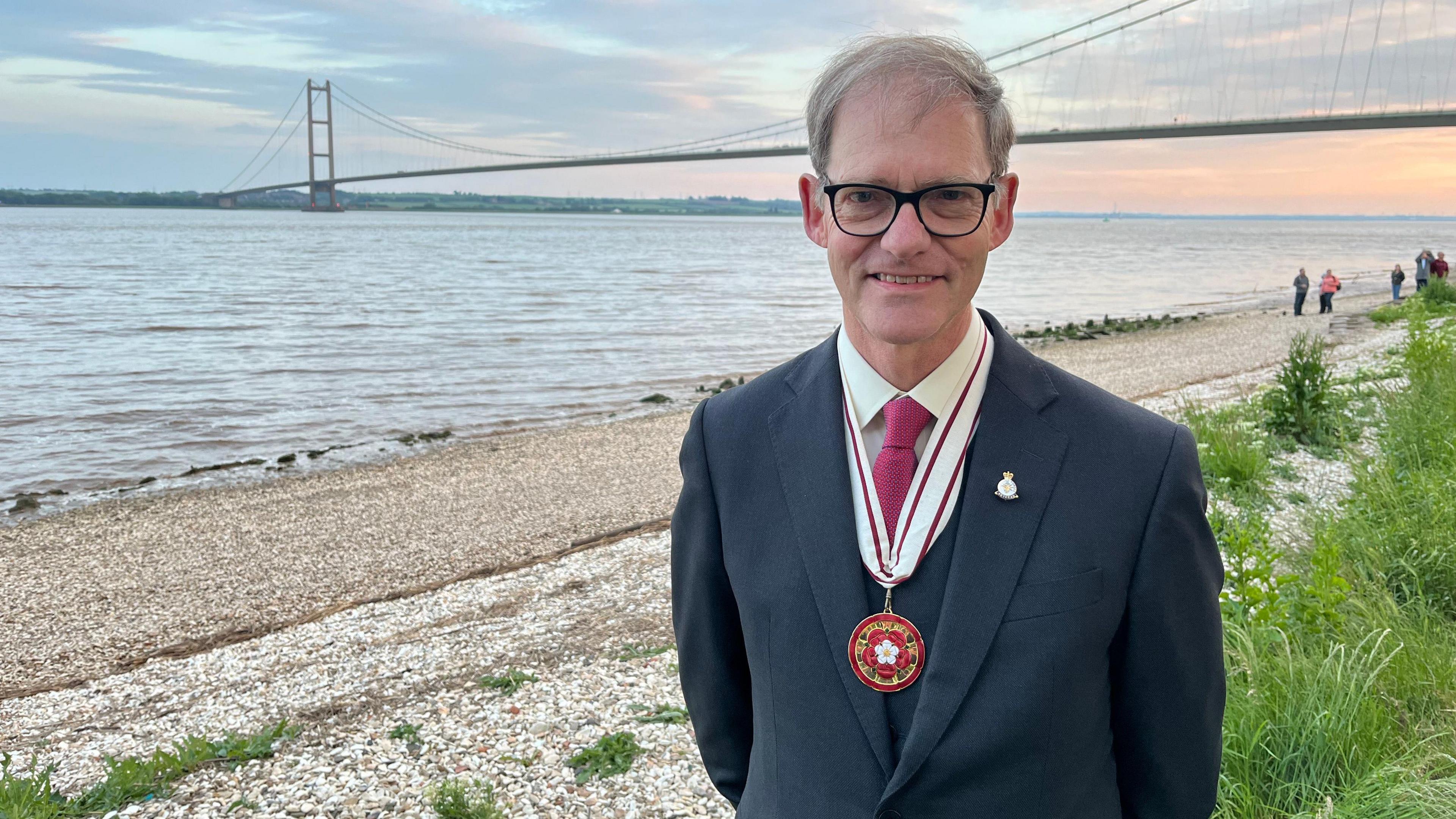 Air commodore Ian Stewart, deputy lieutenant of the East Riding