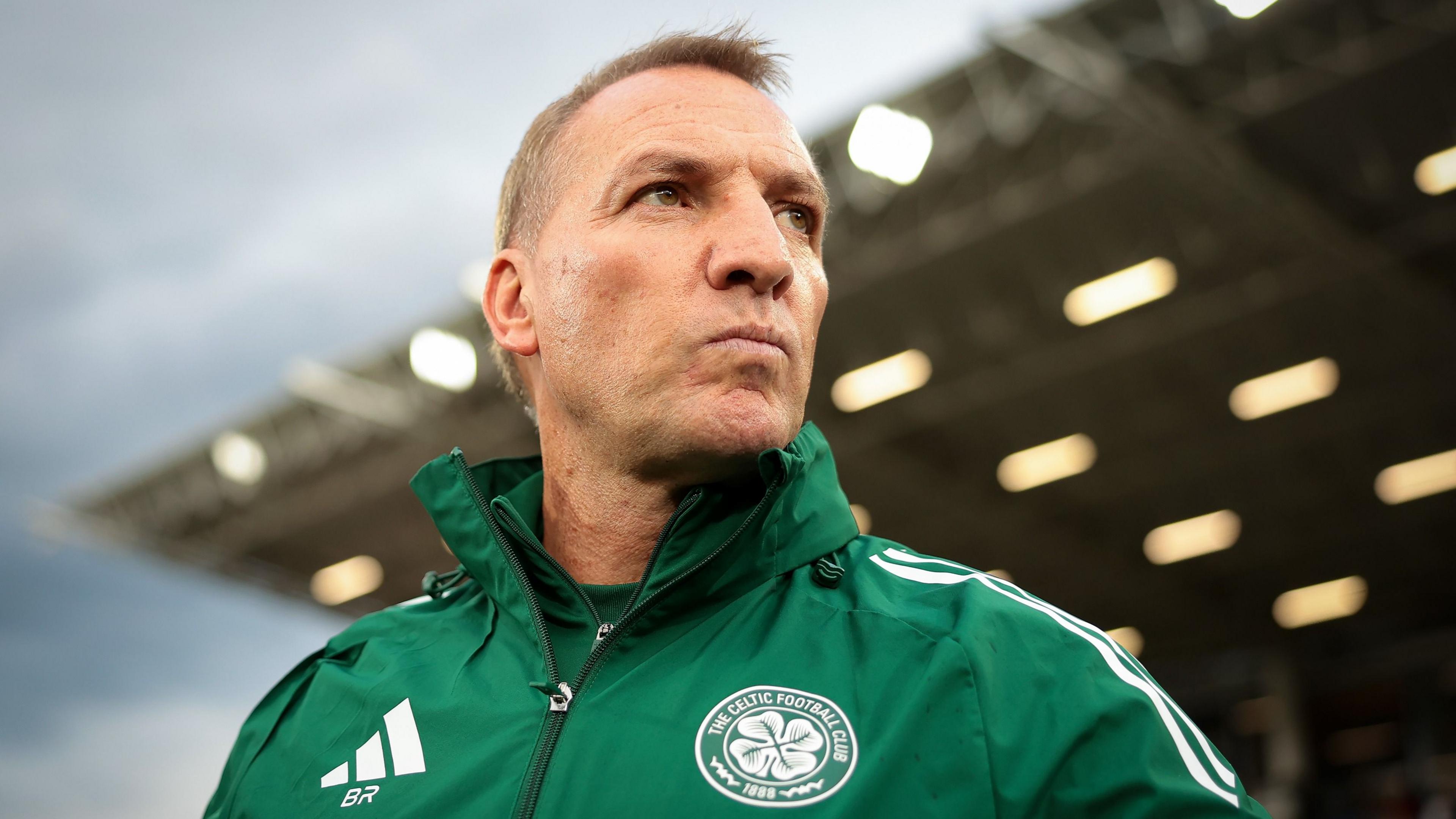 Brendan Rodgers during Celtic's pre-season defeat by Ajax