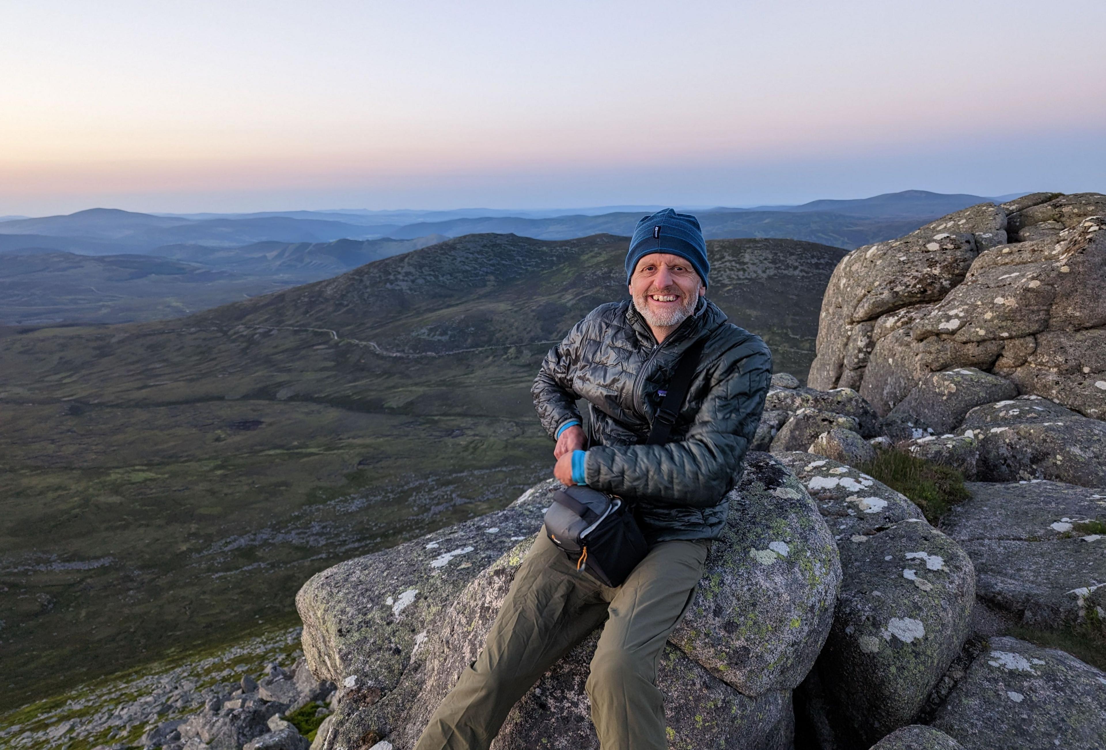 Paul on Lochnagar