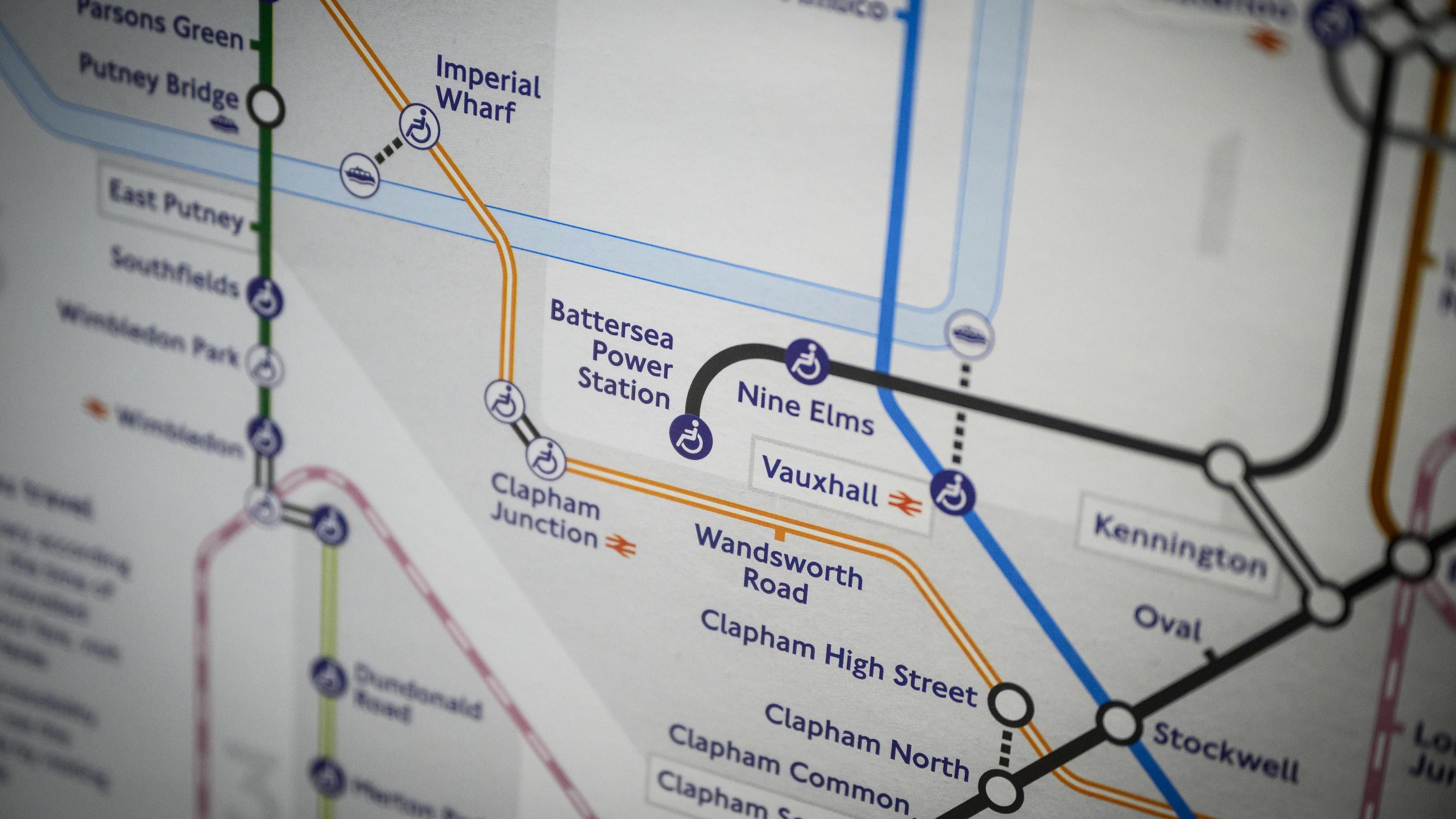 An image of a tube map