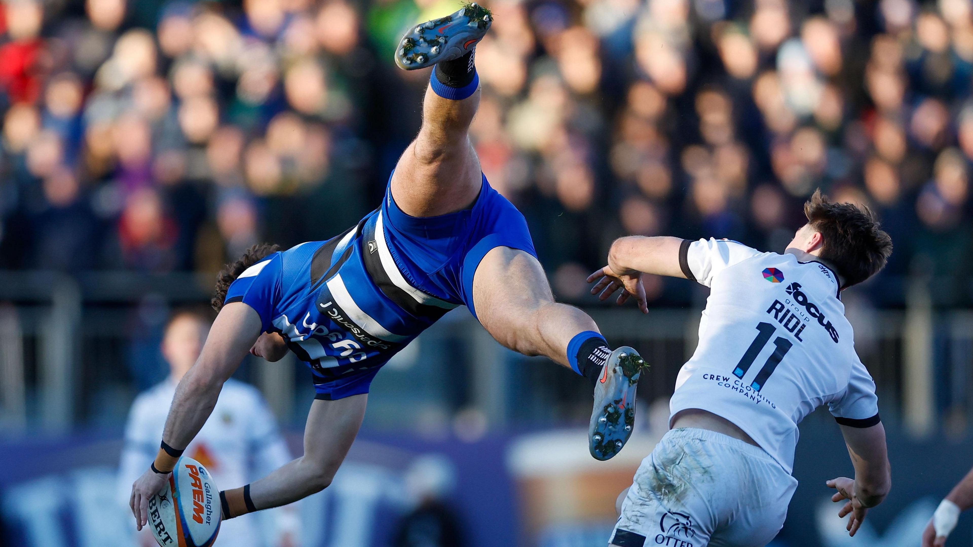 Campbell Ridl's mistimed clash with Henry Arundell