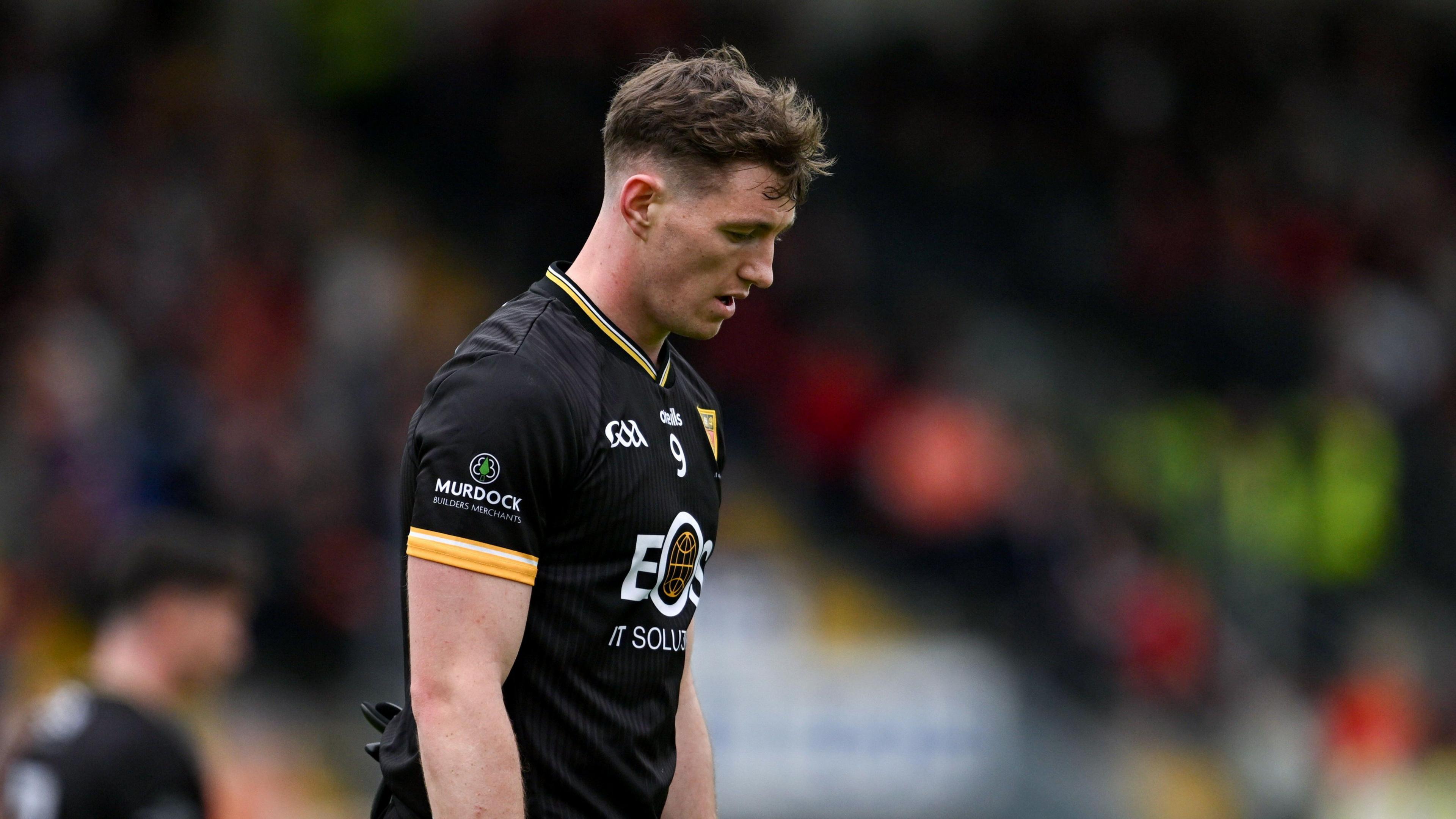 Ryan McEvoy dejected