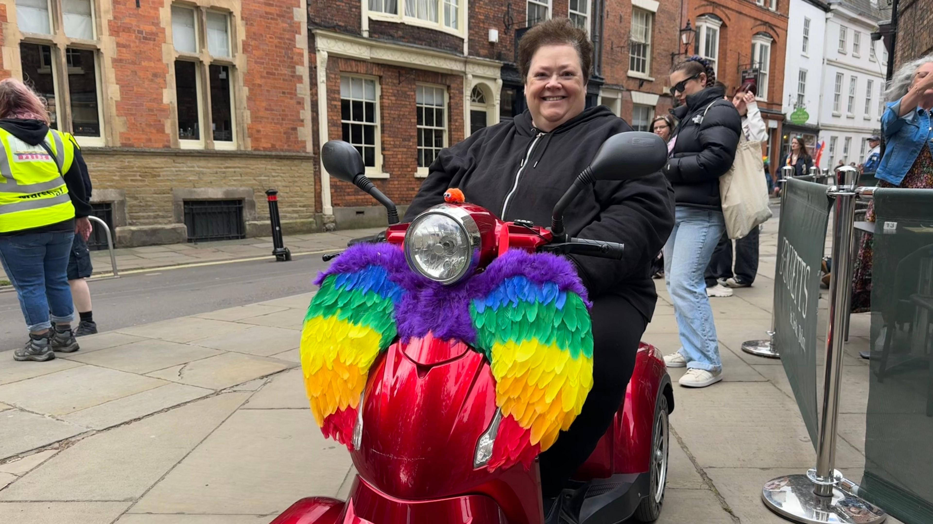 Crowd enjoying York Pride 