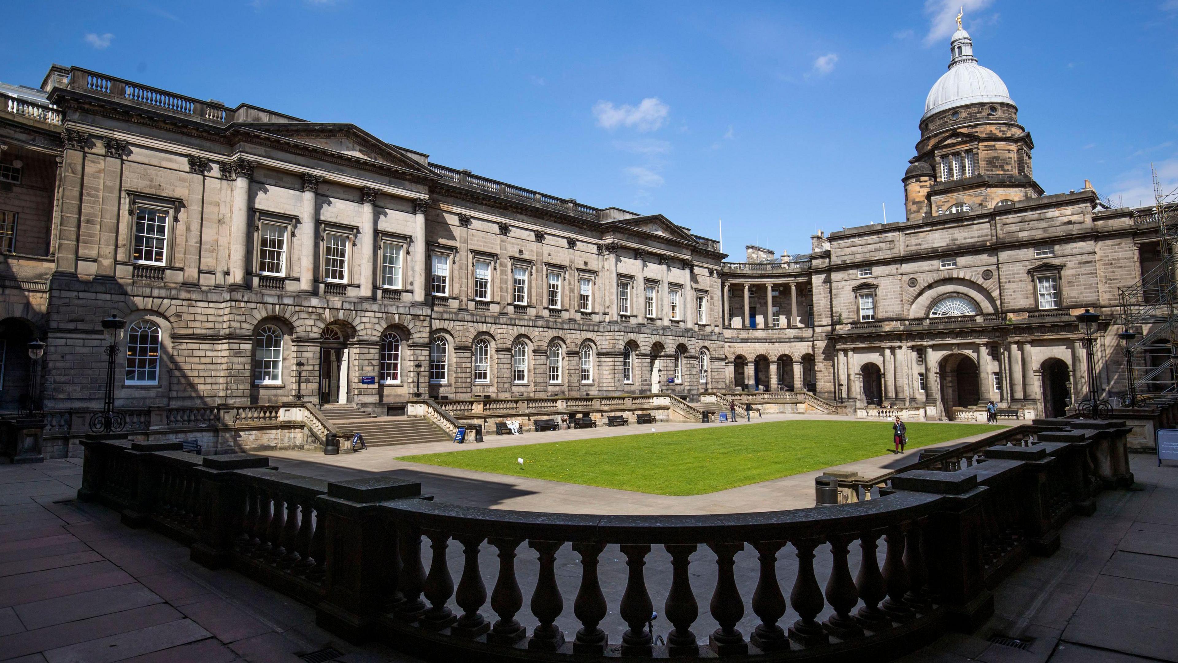 A general view of Old College at the University of Edinburgh
