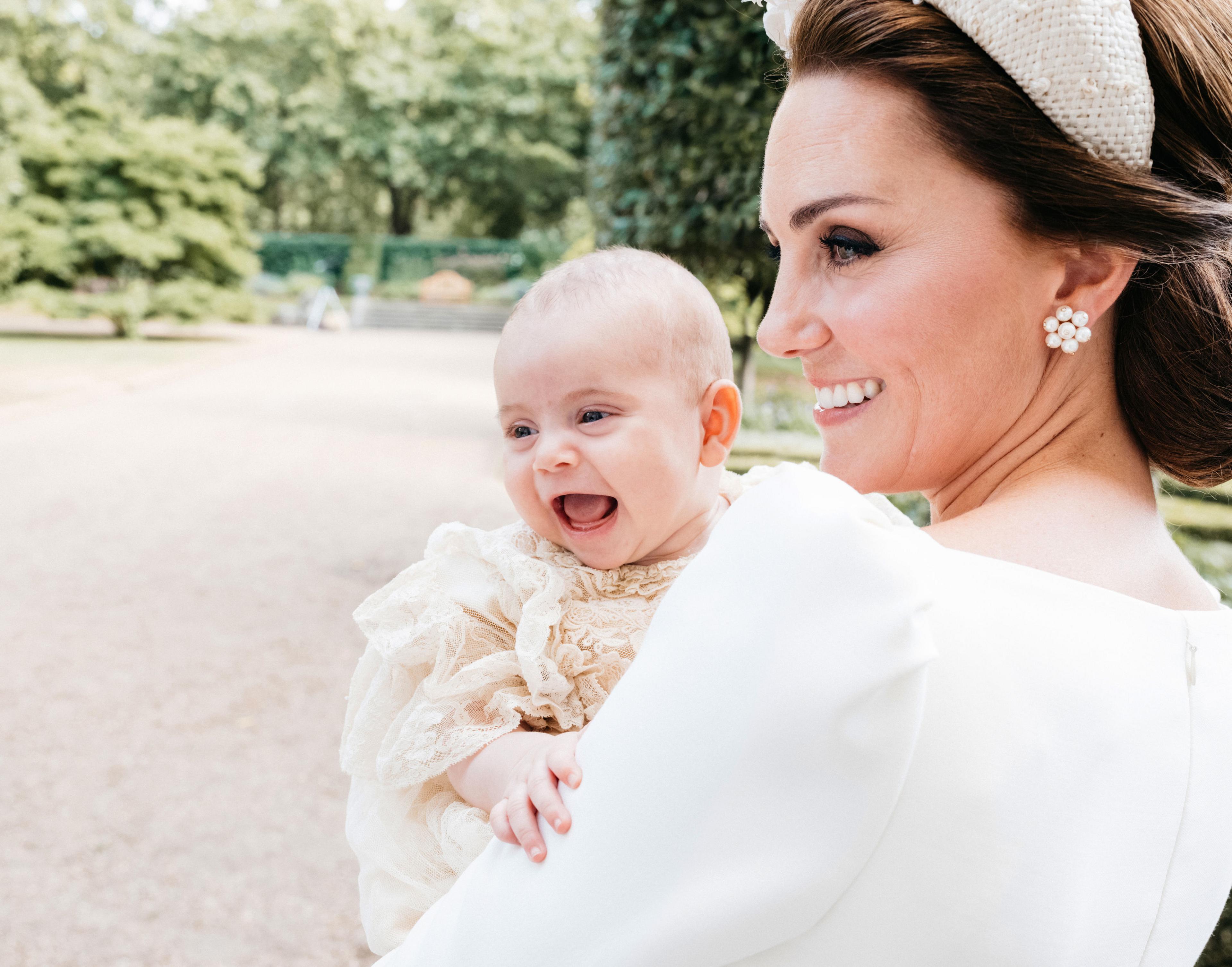 Prince Louis and Duchess of Cambridge