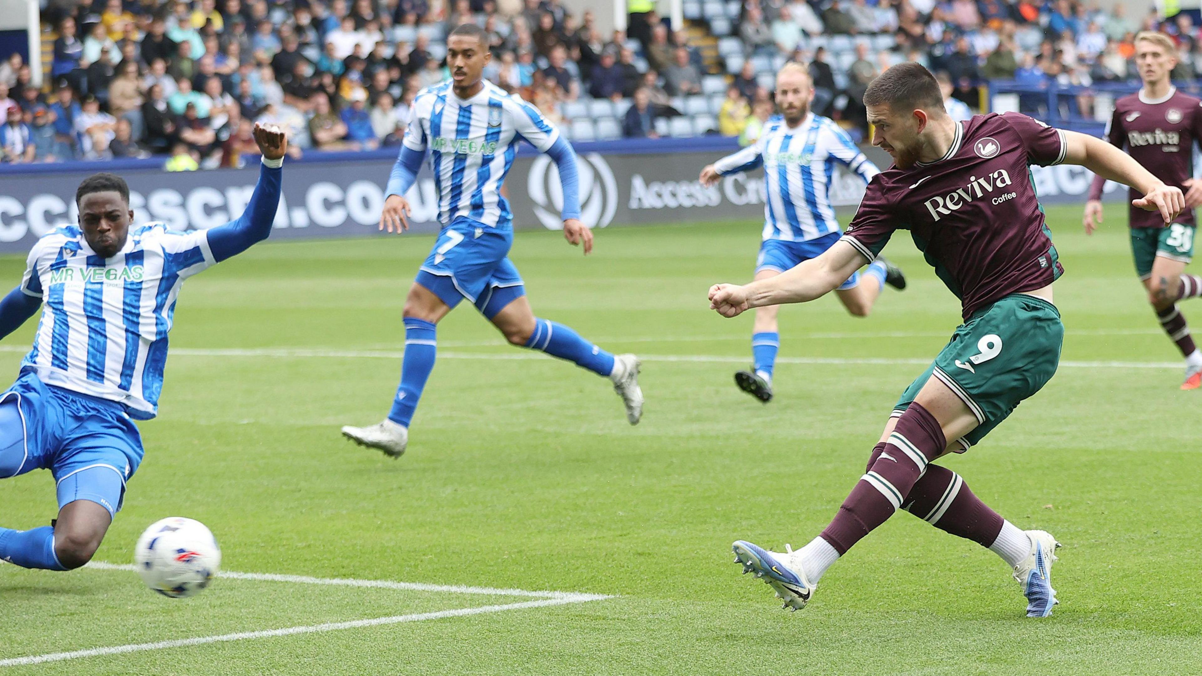 Zan Vipotnik scores at Sheffield Wednesday